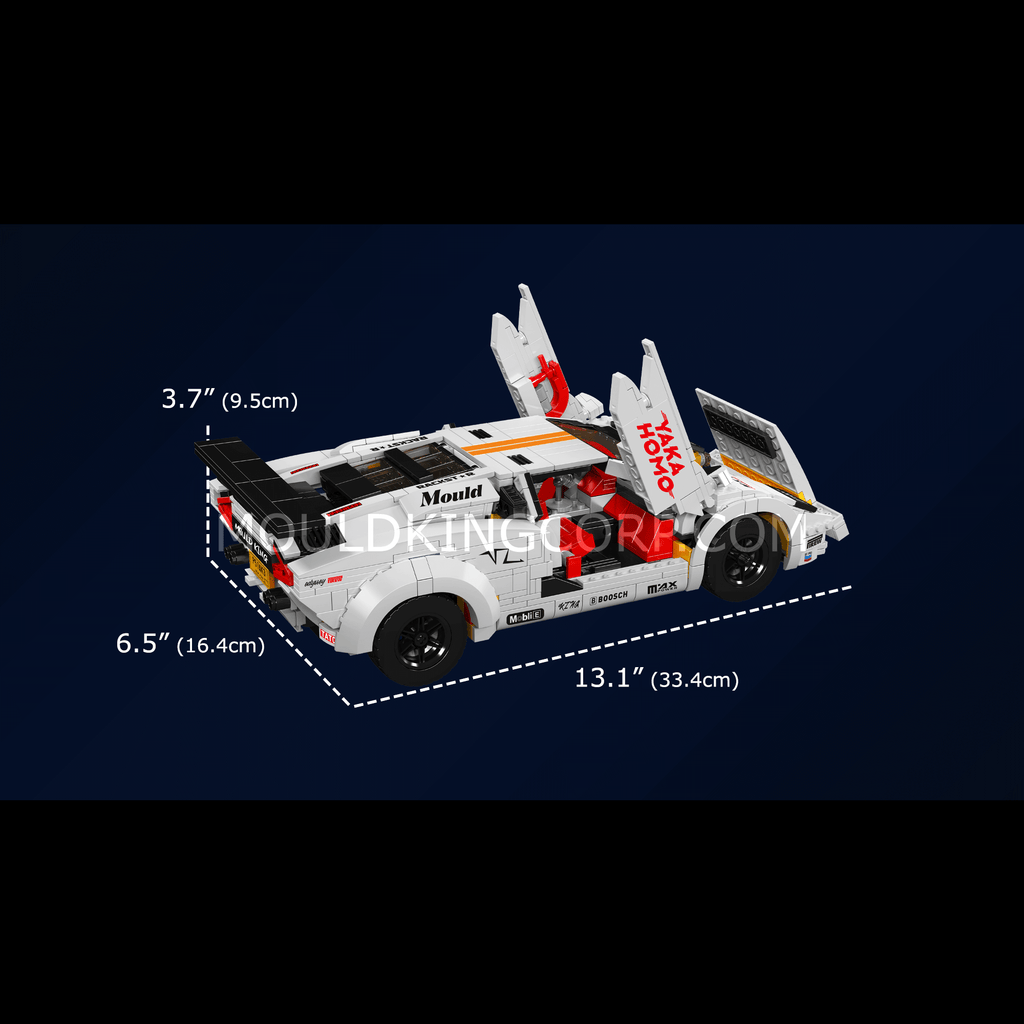 13194 Remote Controlled 80S Italian Bull Coutach | 1,384 PCS - Image 6 of 12 | TheBrickTube