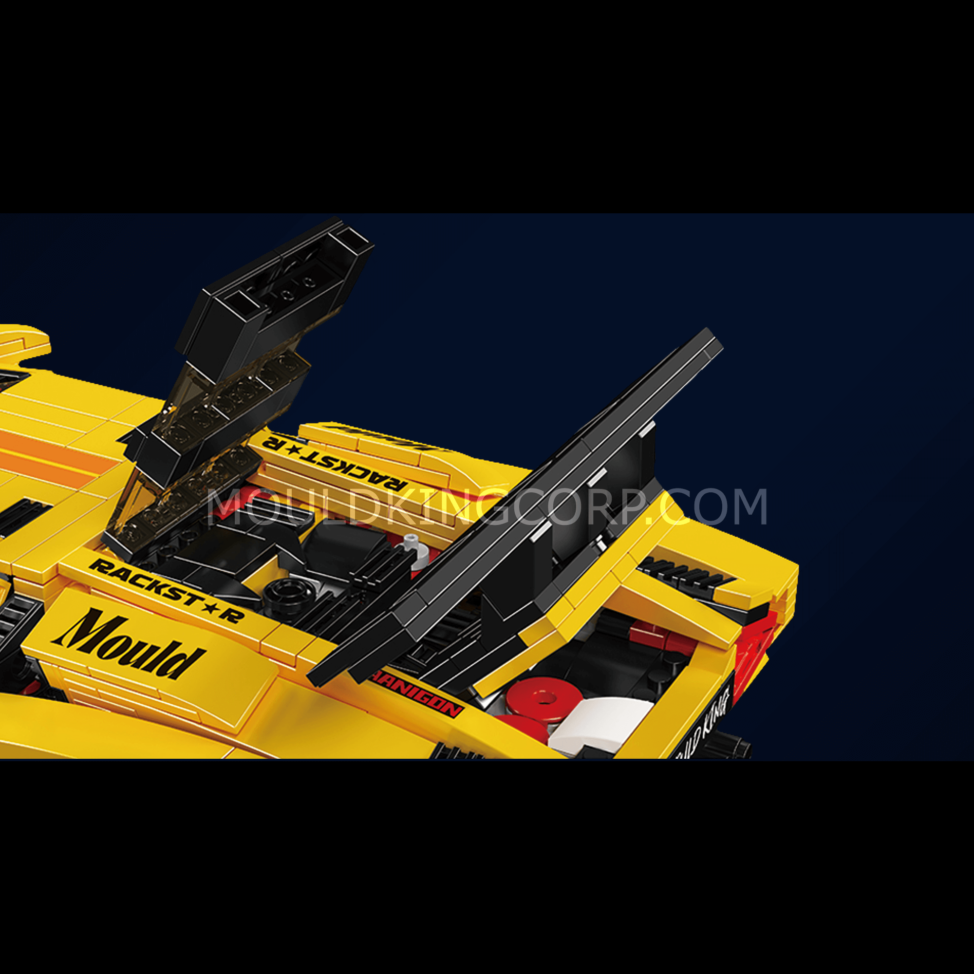 13194 Remote Controlled 80S Italian Bull Coutach | 1,384 PCS - Image 9 of 12 | TheBrickTube