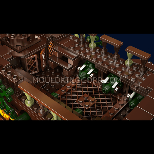 13197 The Flying Dutchman Private Ship Model Building Kit | 4,364 PCS - Image 2 of 6 | TheBrickTube