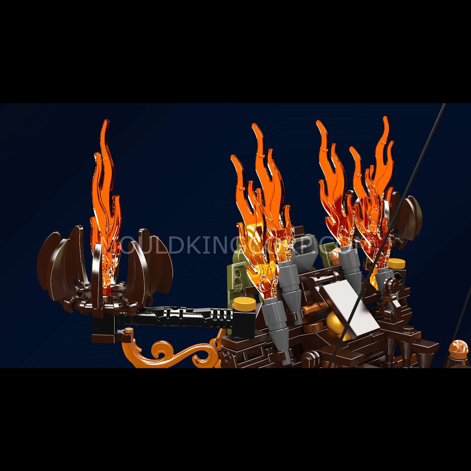 13197 The Flying Dutchman Private Ship Model Building Kit | 4,364 PCS - Image 4 of 6 | TheBrickTube