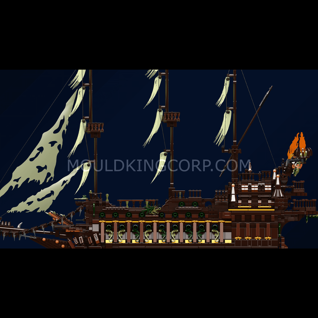 13197 The Flying Dutchman Private Ship Model Building Kit | 4,364 PCS - Image 5 of 6 | TheBrickTube