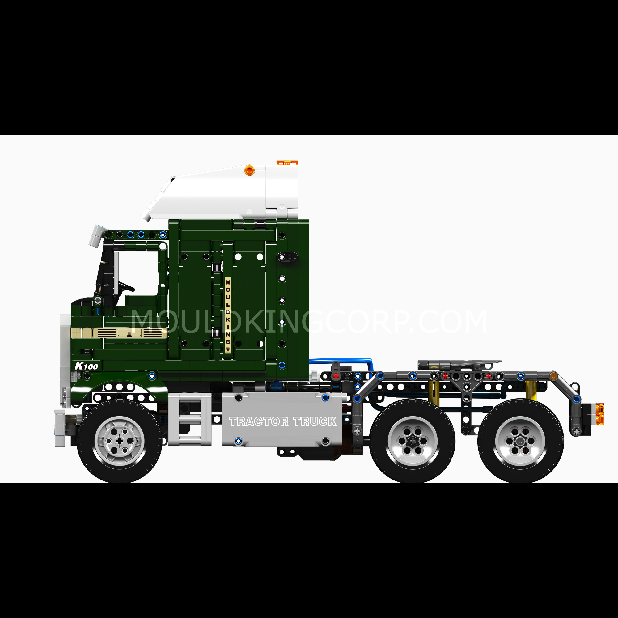 13202 1970s American Cabover Truck Building Set | 2,181 Pcs - Image 5 of 6 | TheBrickTube