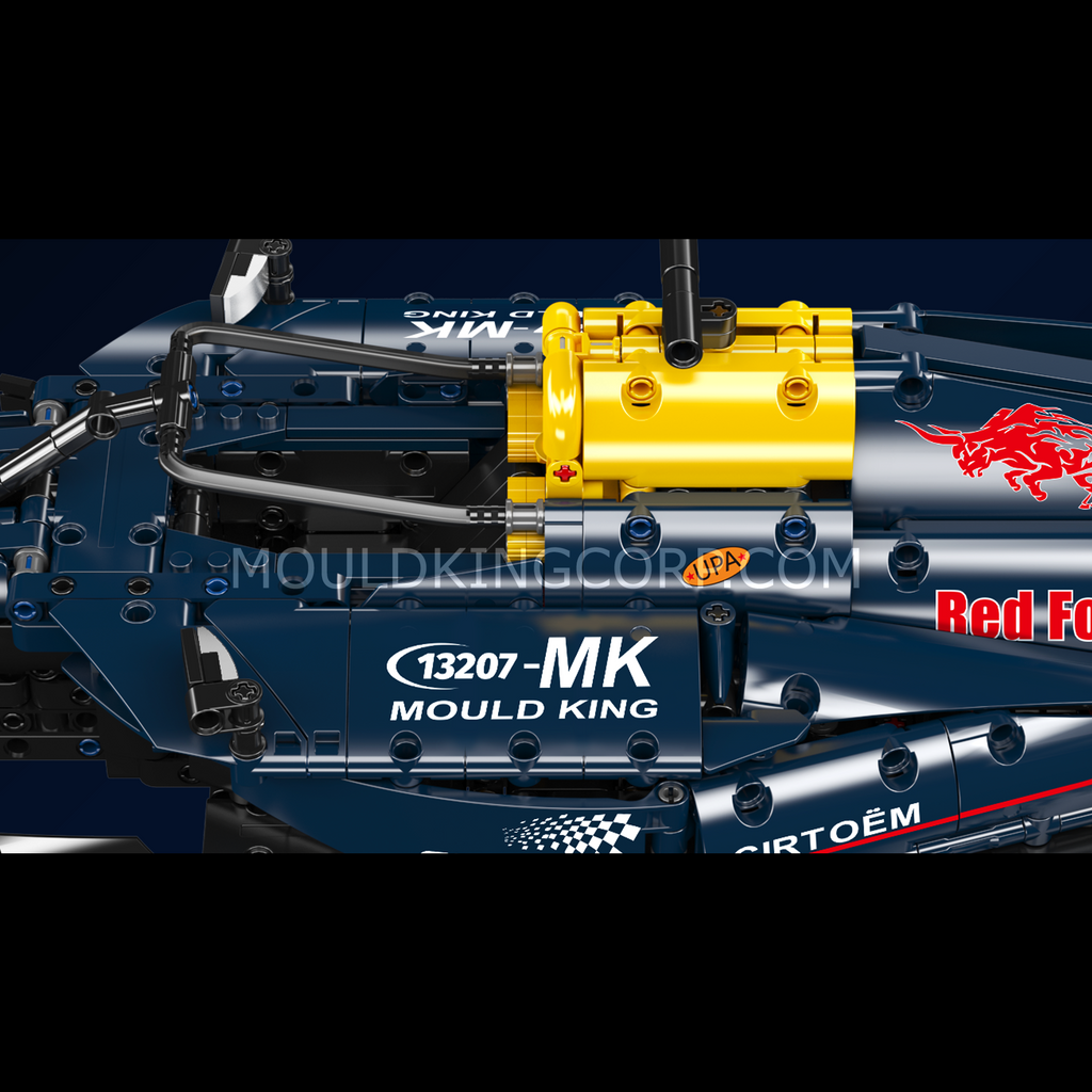 13207 1:8 Scale RB20 Racing Car Model Building Set | 1,810 Pcs - Image 4 of 6 | TheBrickTube