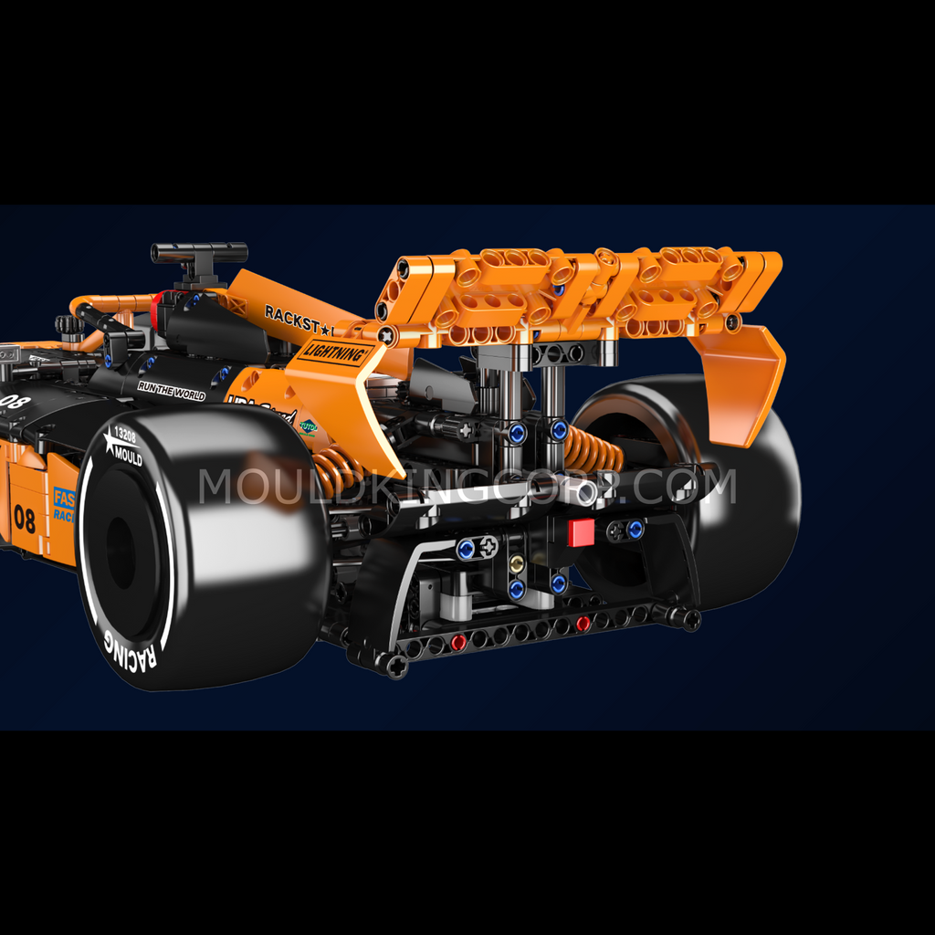 13208 1:8 Scale MCL Racing Car Model Building Set | 1,480 PCS - Image 3 of 6 | TheBrickTube