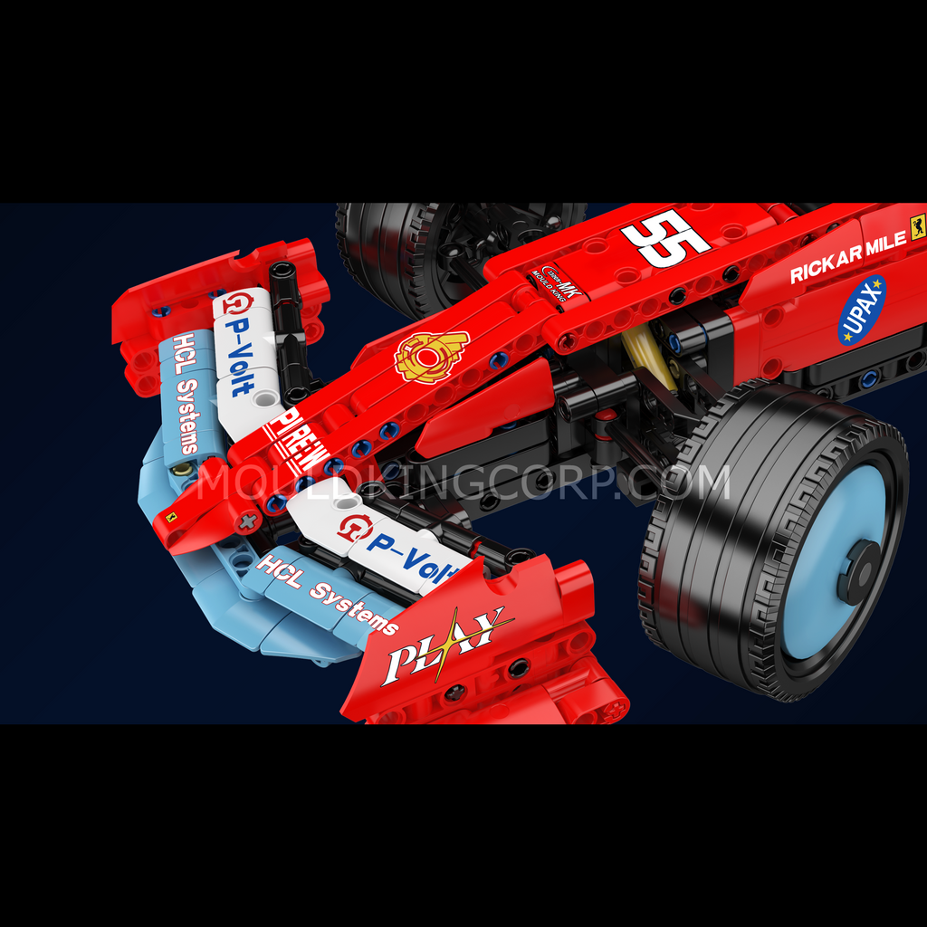 13209 SF-24 Racing Car Model Building Set | 1,401 Pcs - Image 2 of 6 | TheBrickTube