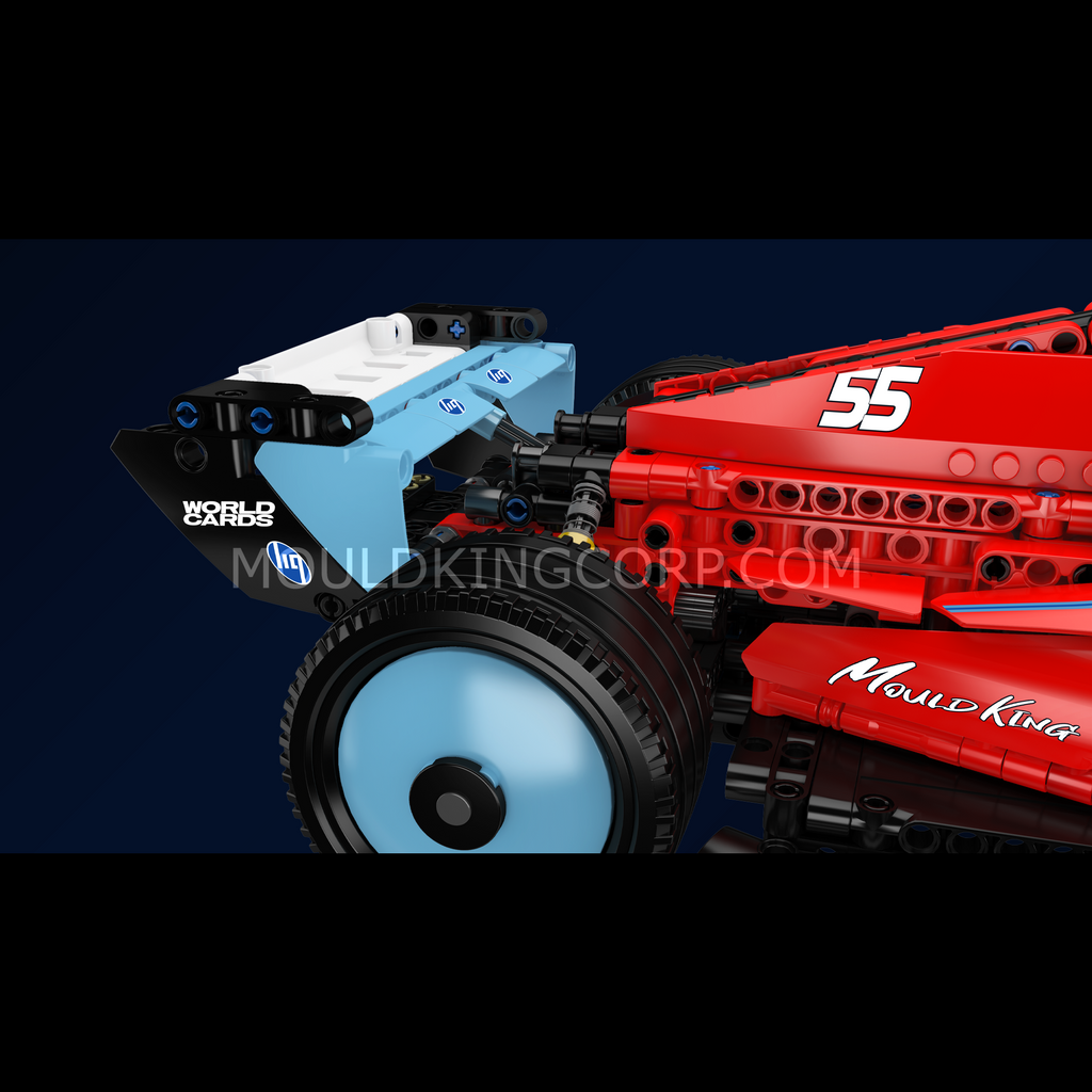 13209 SF-24 Racing Car Model Building Set | 1,401 Pcs - Image 5 of 6 | TheBrickTube