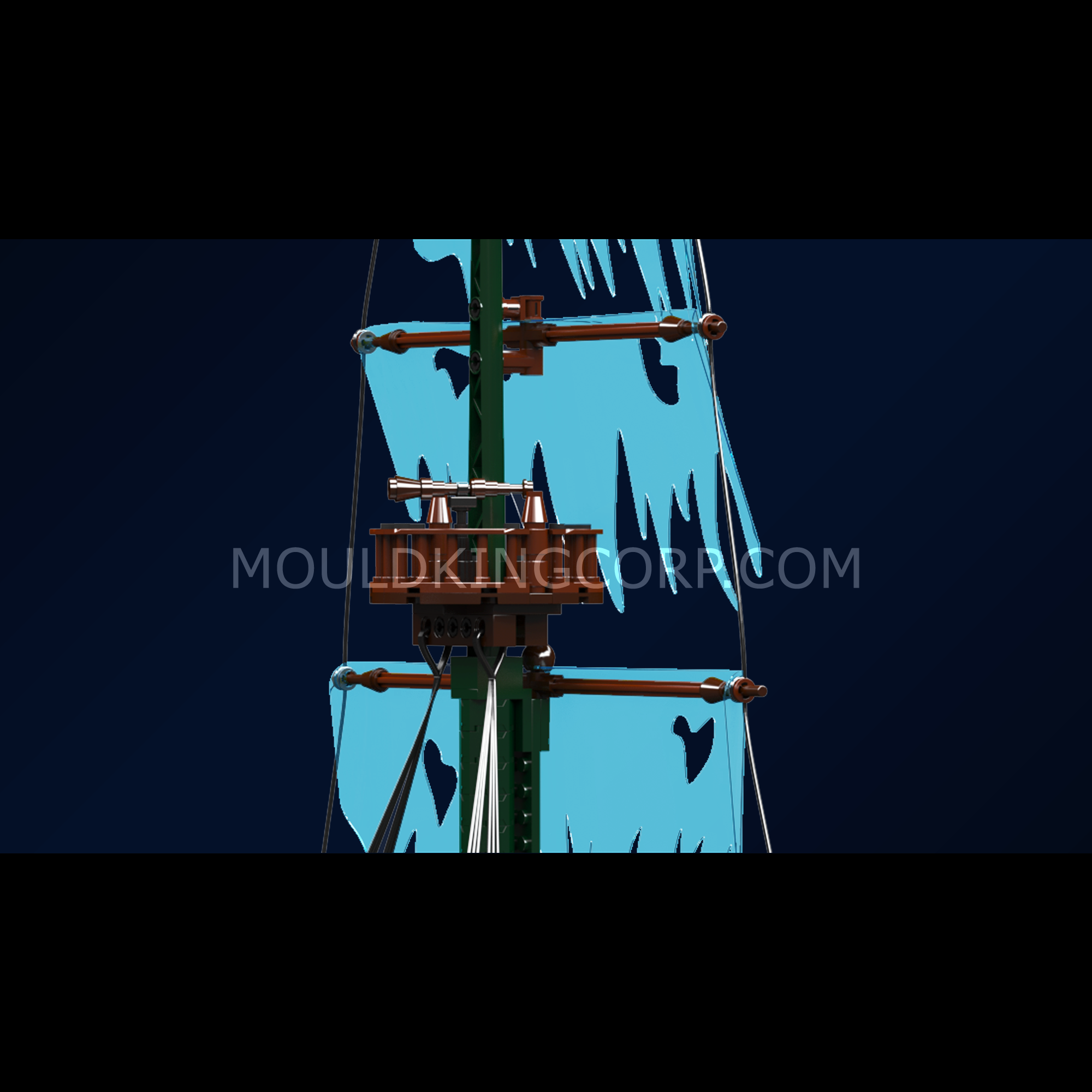 13218 The Flying Dutchman Ghost Ship Building Set | 4,244 Pcs - Image 2 of 6 | TheBrickTube