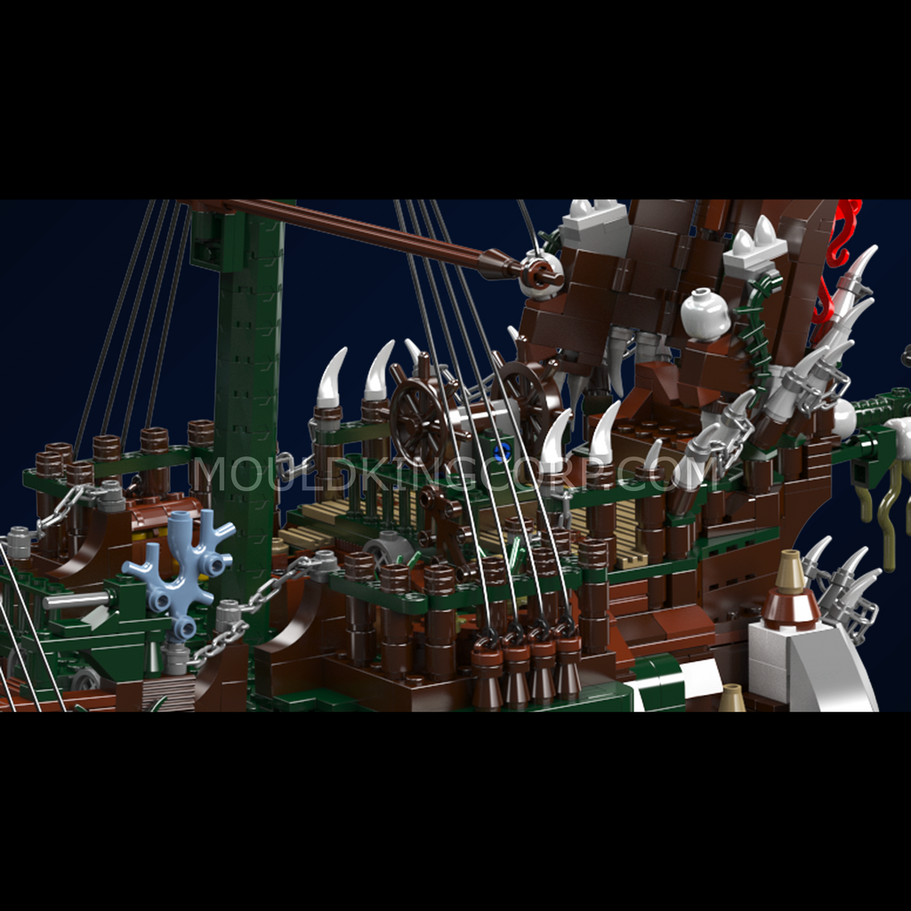 13218 The Flying Dutchman Ghost Ship Building Set | 4,244 Pcs - Image 3 of 6 | TheBrickTube
