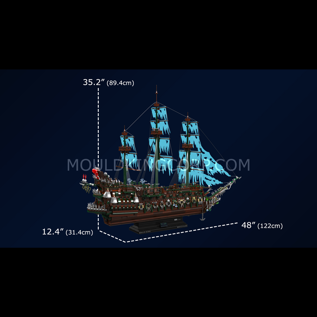 13218 The Flying Dutchman Ghost Ship Building Set | 4,244 Pcs - Image 6 of 6 | TheBrickTube