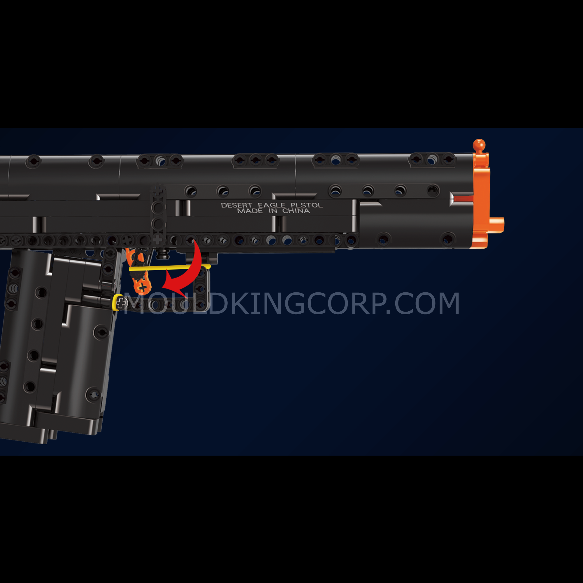 14004S Desert Eagle Building Toy Set | 563 PCS | Modular Building Blocks - Image 3 of 6 | TheBrickTube