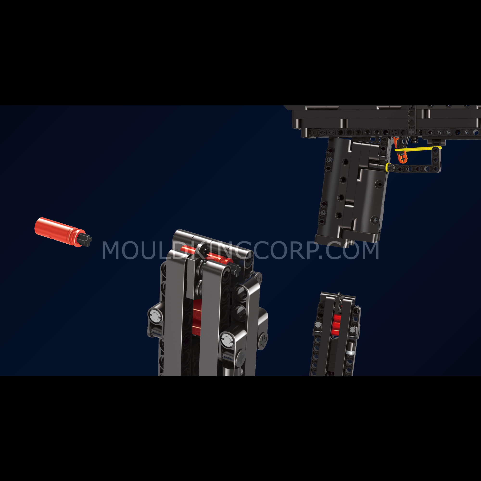 14004S Desert Eagle Building Toy Set | 563 PCS | Modular Building Blocks - Image 4 of 6 | TheBrickTube