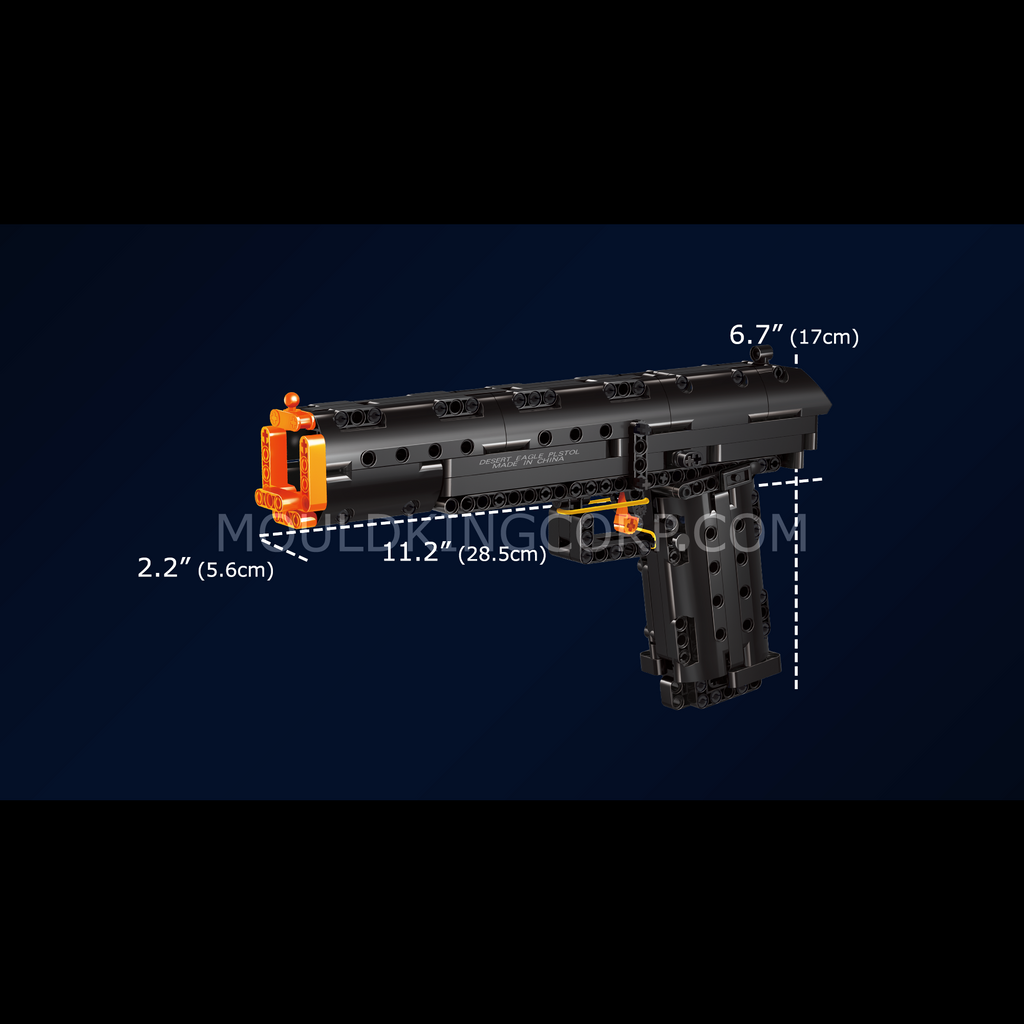 14004S Desert Eagle Building Toy Set | 563 PCS | Modular Building Blocks - Image 6 of 6 | TheBrickTube