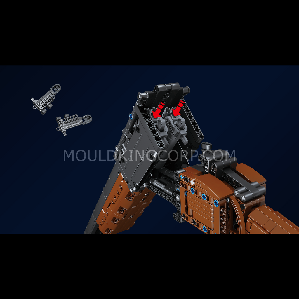 14016 Double Barrel Shot Toy Building Toy | 1,015 PCS | Modular Building Blocks - Image 3 of 6 | TheBrickTube