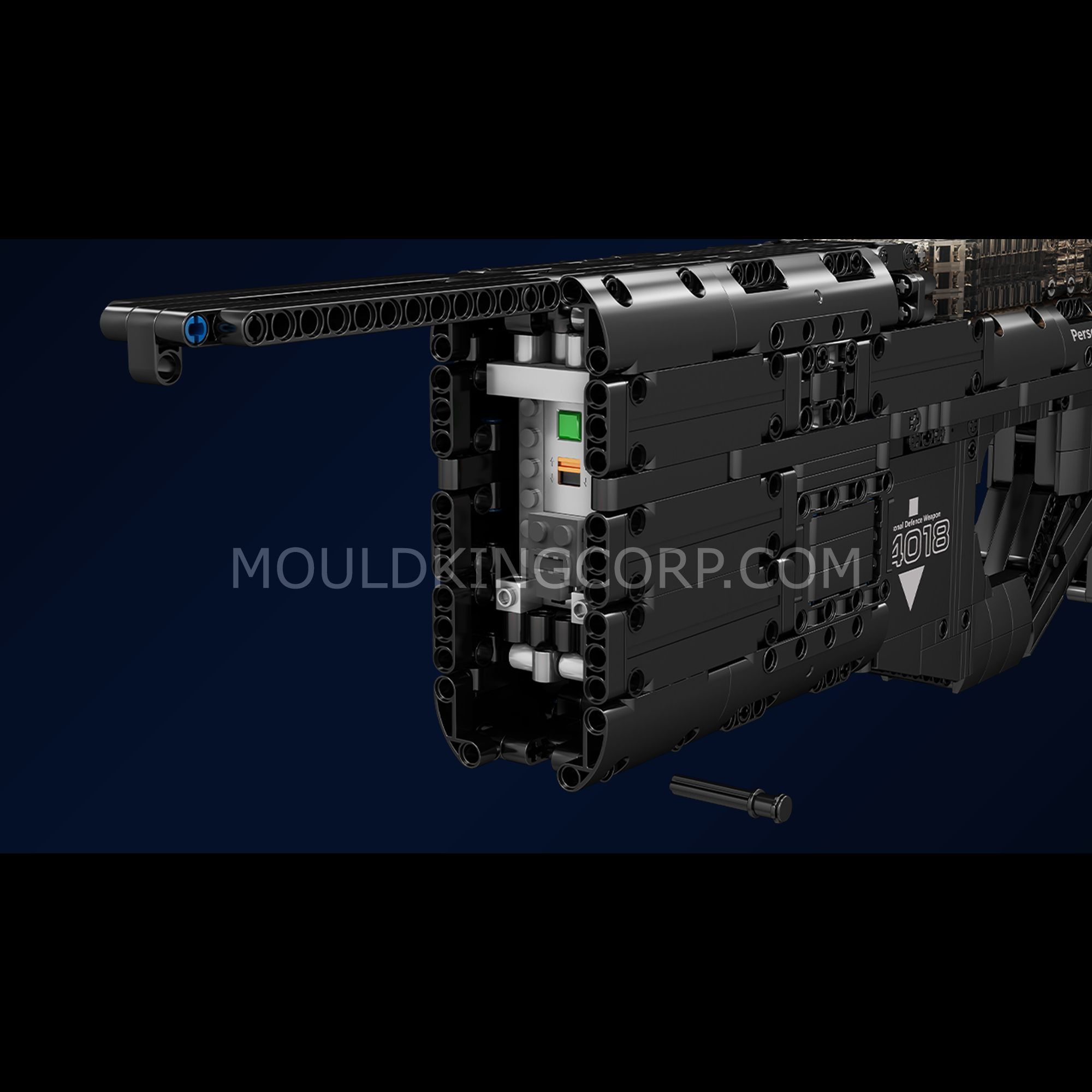 14018S P90 Submachine Building Toy Set | 1,589 PCS | Mechanical Building Set - Image 4 of 6 | TheBrickTube