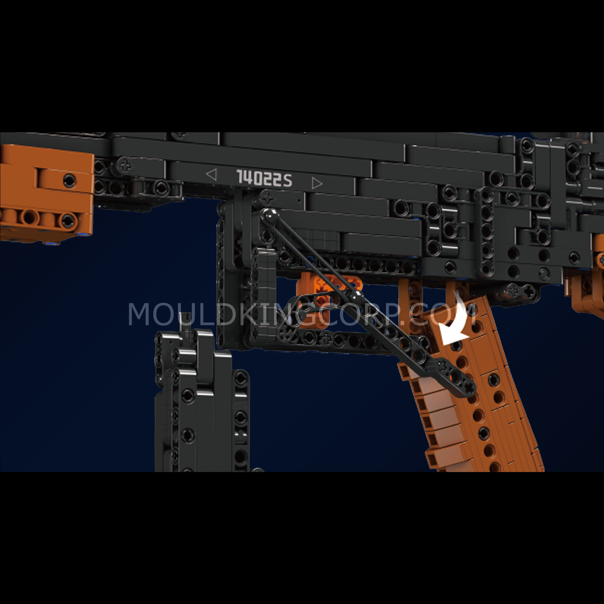 14022 Thompson Submachine Toy Building Set | 1,208 PCS - Image 5 of 6 | TheBrickTube