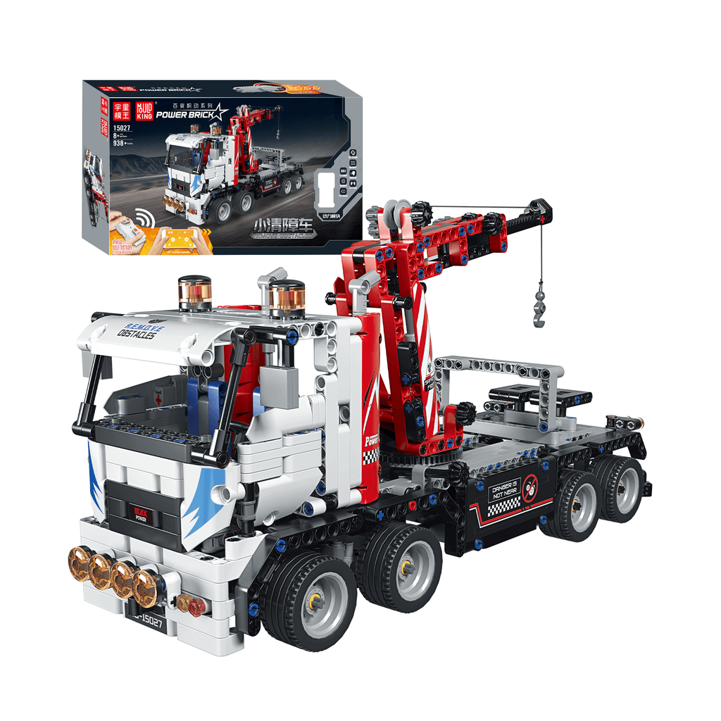 15027 Remote Control Tow Truck Building Set | 938 PCS - Main Image | TheBrickTube