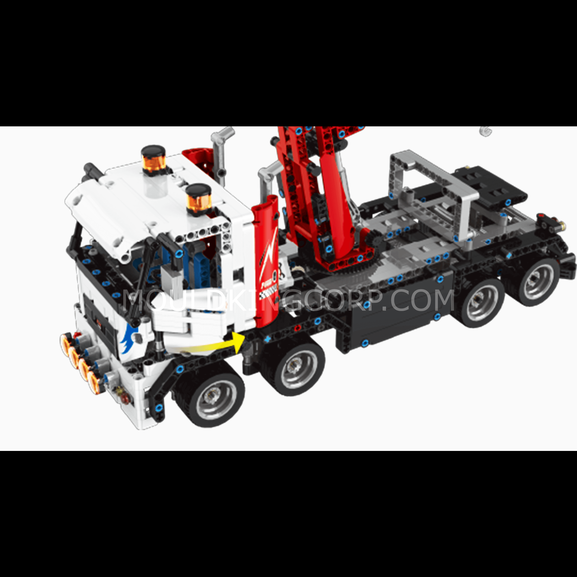 15027 Remote Control Tow Truck Building Set | 938 PCS - Image 4 of 6 | TheBrickTube