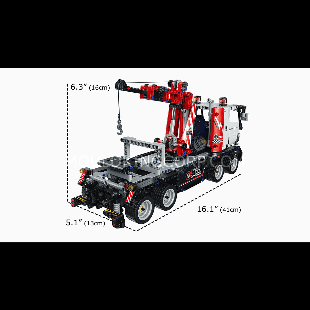 15027 Remote Control Tow Truck Building Set | 938 PCS - Image 6 of 6 | TheBrickTube