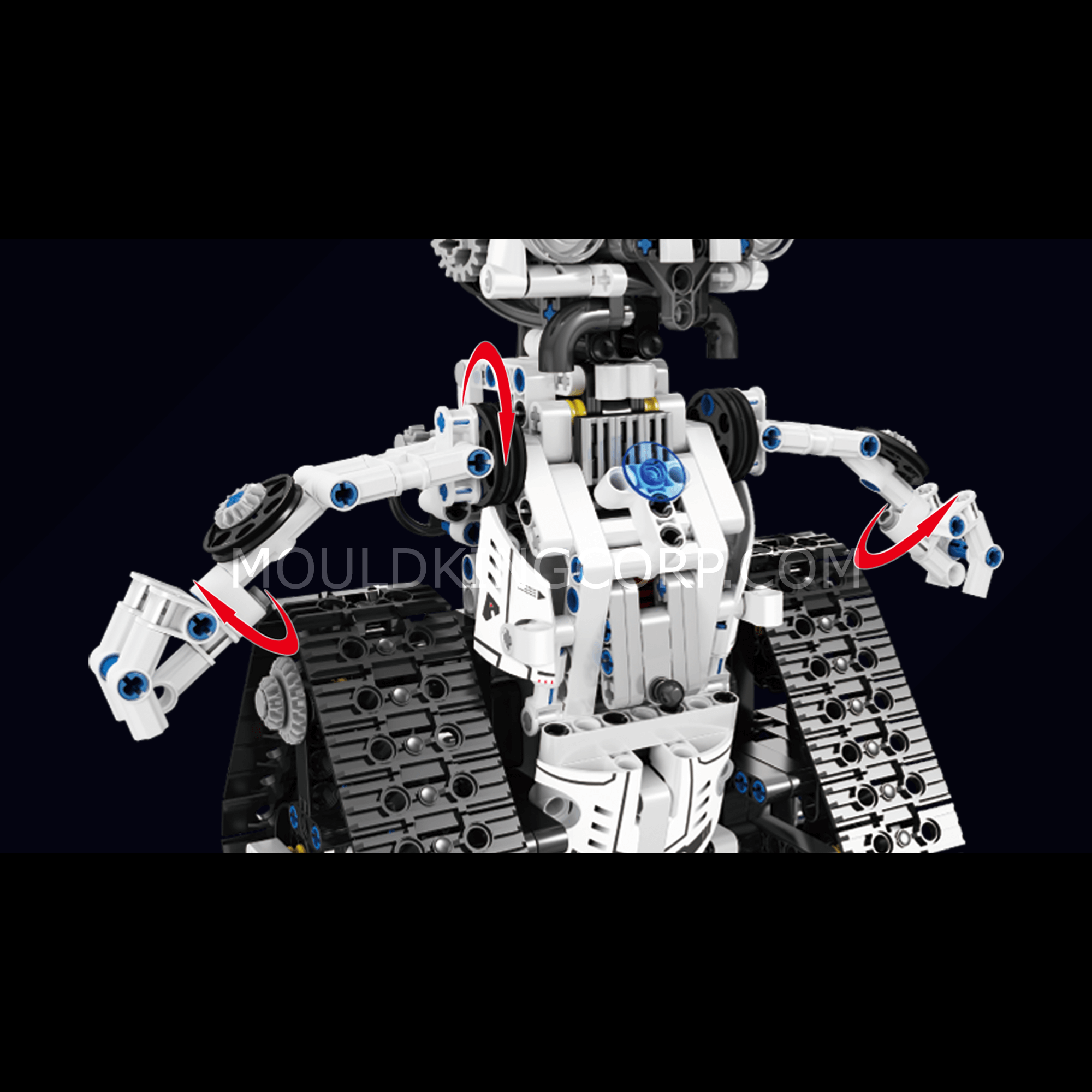 15046 The STEM 3-in-1 RC Variety Robot Building Set | 606 PCS - Image 4 of 6 | TheBrickTube