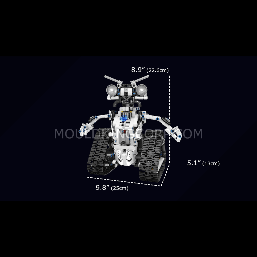 15046 The STEM 3-in-1 RC Variety Robot Building Set | 606 PCS - Image 6 of 6 | TheBrickTube