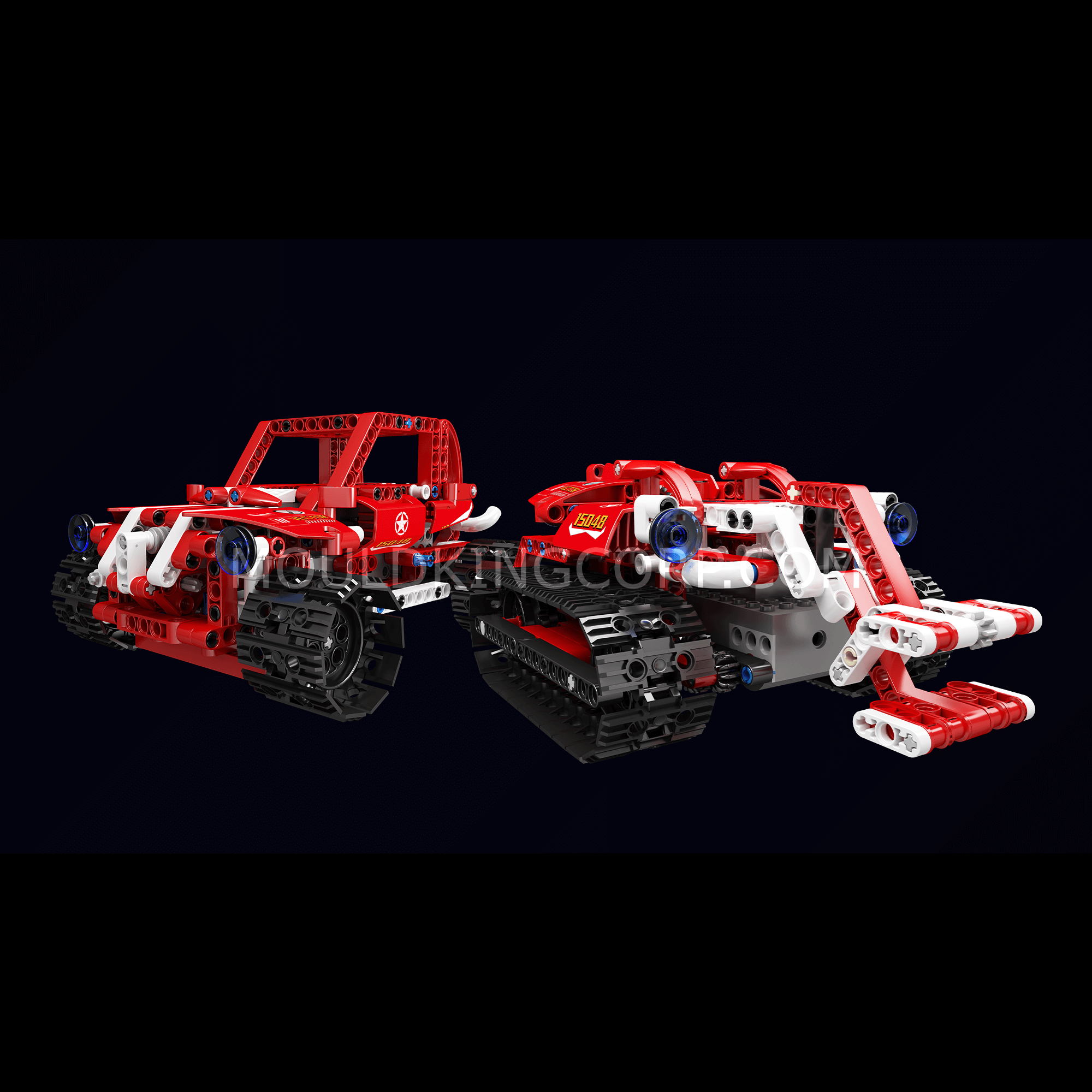 15048 Power Brick Vector 3 In 1 Robot Building Set | 568 PCS - Image 2 of 6 | TheBrickTube