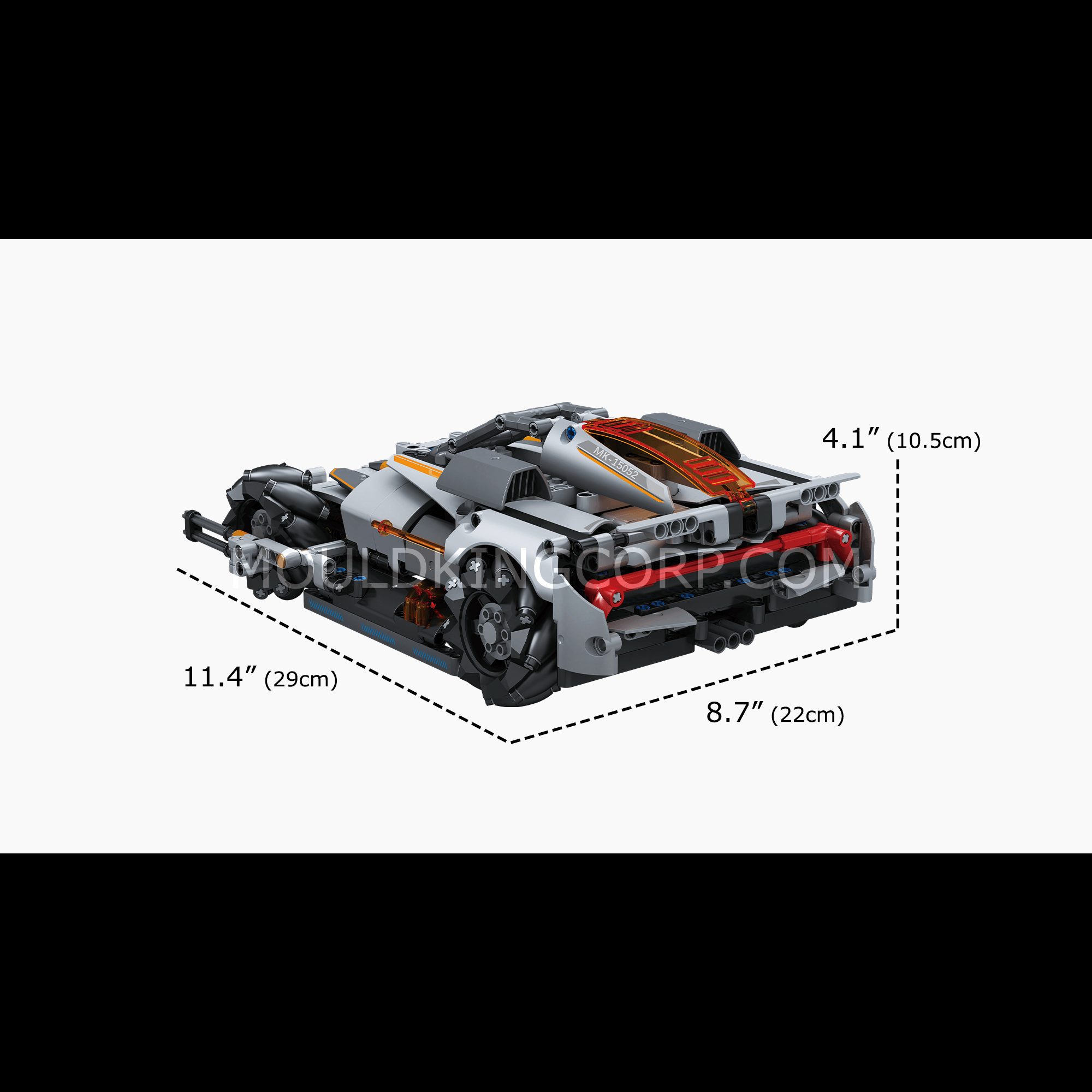 15052 Desert Storm Car Building Set | 555 PCS - Image 6 of 6 | TheBrickTube