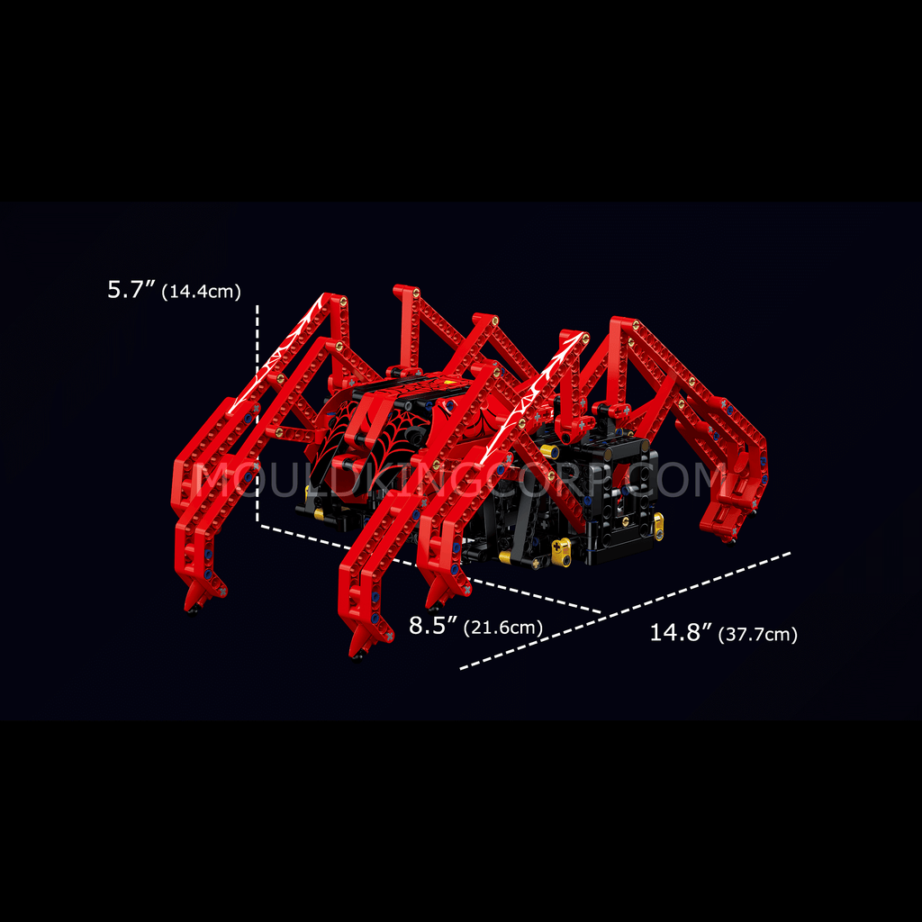15053 Remote Control Moving Spider Building Set | 818 PCS - Image 6 of 6 | TheBrickTube