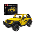 15058 Wrangler Off-road Car Model Building Set | 746 PCS - Main Image | TheBrickTube