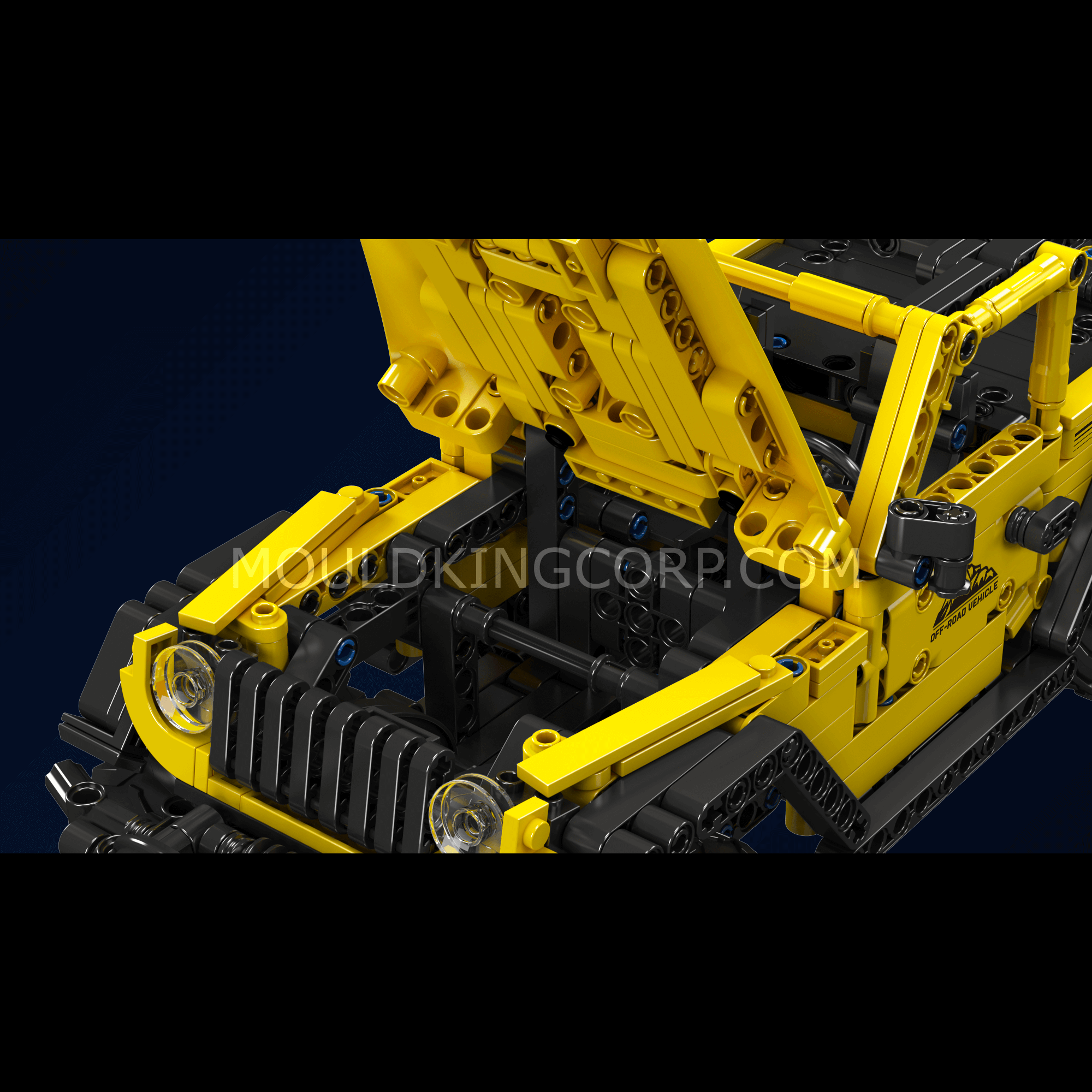15058 Wrangler Off-road Car Model Building Set | 746 PCS - Image 2 of 6 | TheBrickTube