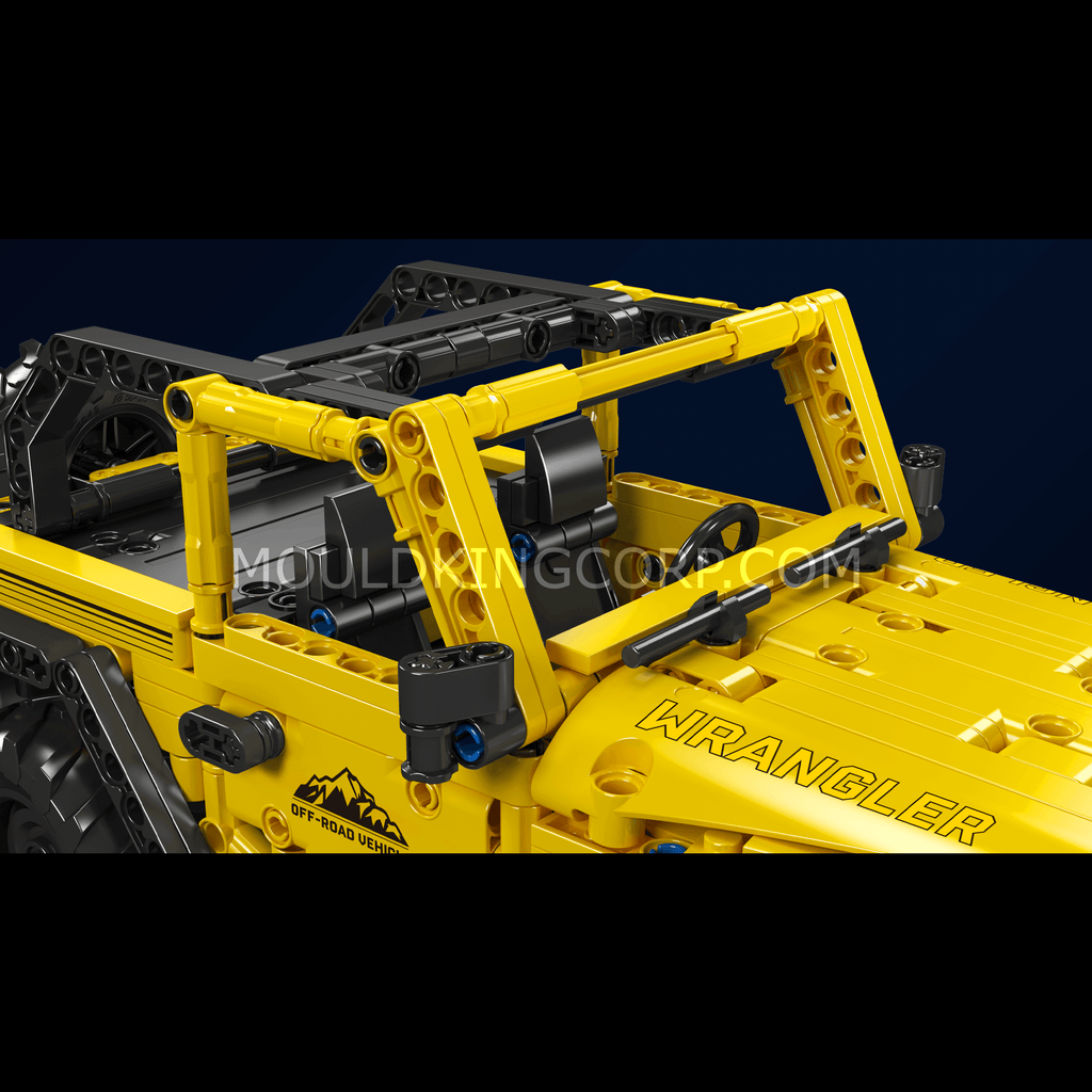 15058 Wrangler Off-road Car Model Building Set | 746 PCS - Image 4 of 6 | TheBrickTube