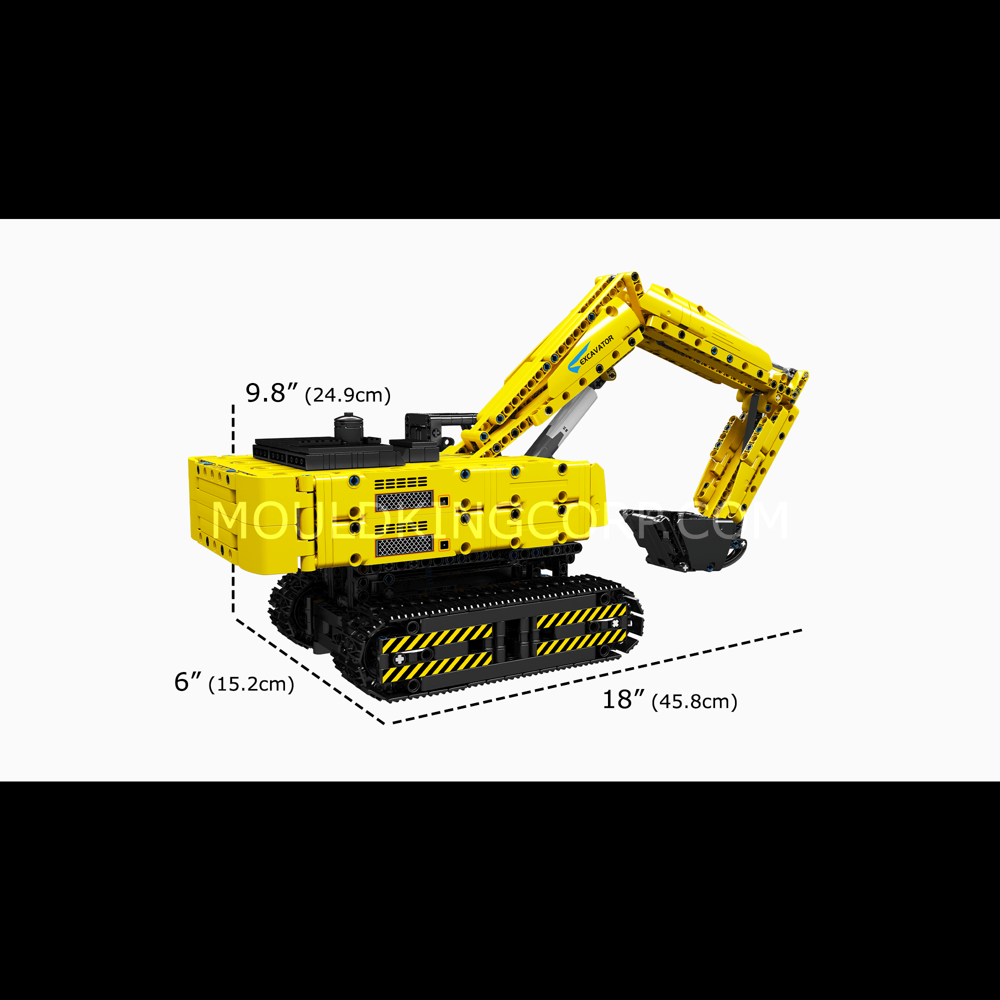15061/15062 Excavator Remote Controlled Building Set | | 1,500 Pcs - Image 6 of 12 | TheBrickTube
