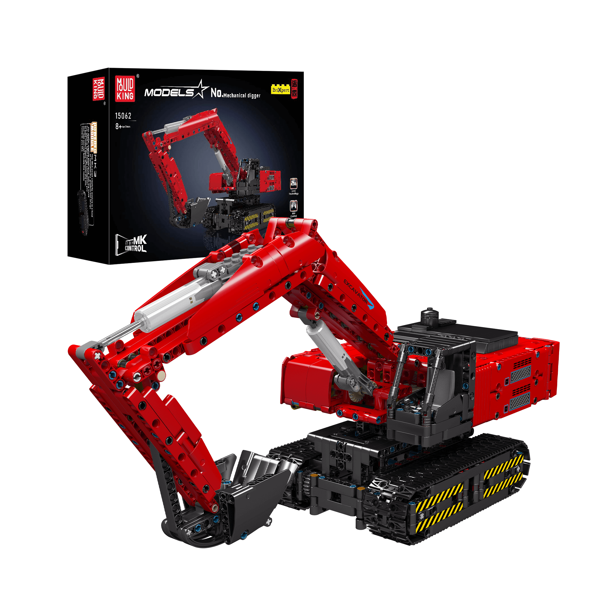 15061/15062 Excavator Remote Controlled Building Set | | 1,500 Pcs - Image 7 of 12 | TheBrickTube