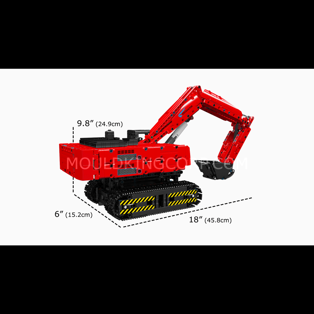15061/15062 Excavator Remote Controlled Building Set | | 1,500 Pcs - Image 12 of 12 | TheBrickTube