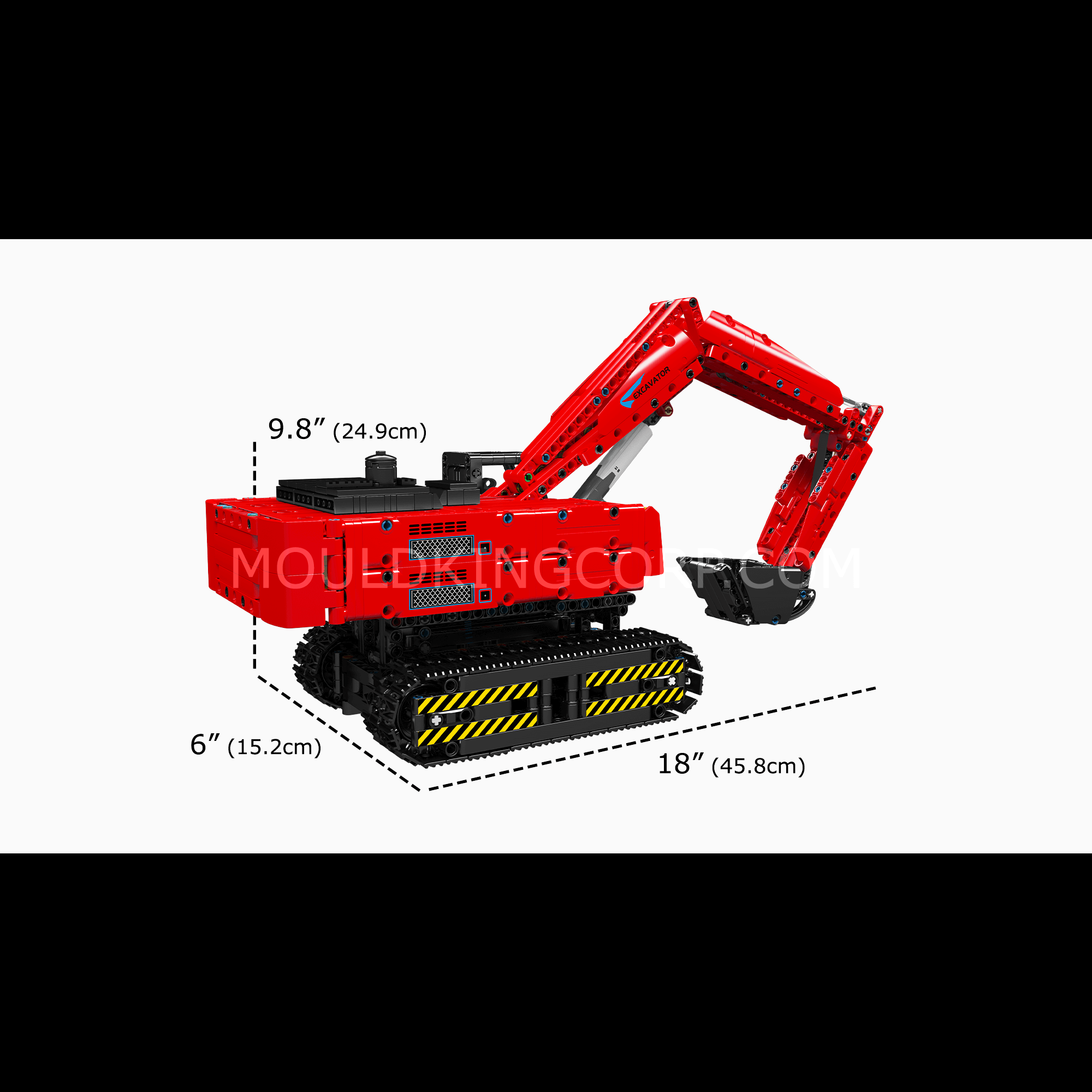 15061/15062 Excavator Remote Controlled Building Set | | 1,500 Pcs - Image 12 of 12 | TheBrickTube
