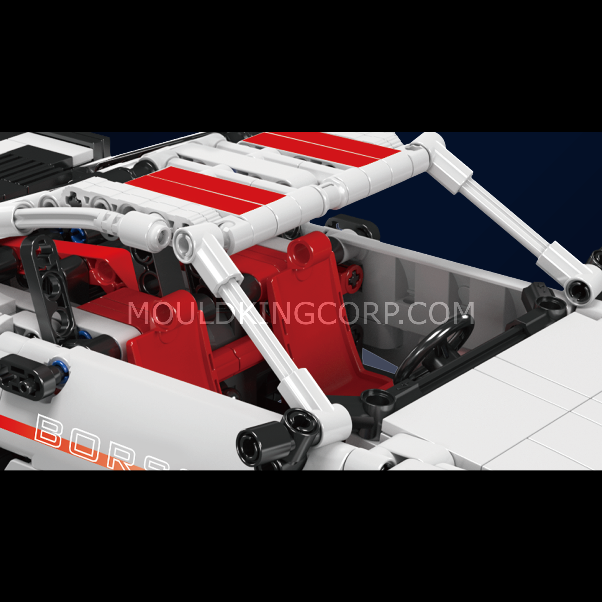 15063 911 Pull-Back Sports Car Building Set | 824 Pcs - Image 2 of 6 | TheBrickTube
