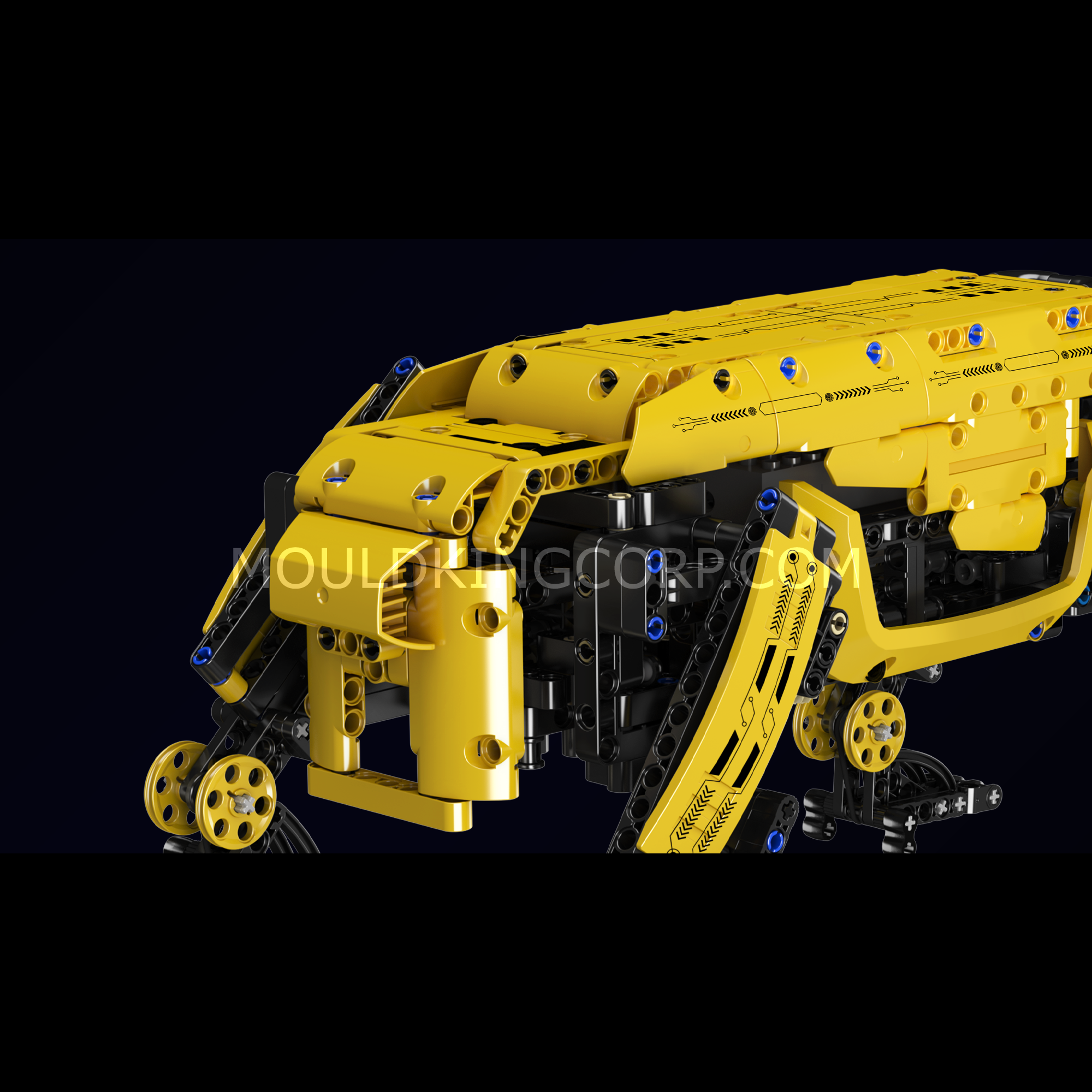 15066S Boston Robot Dog Remote Controlled Building Kit | 921 PCS - Image 5 of 6 | TheBrickTube