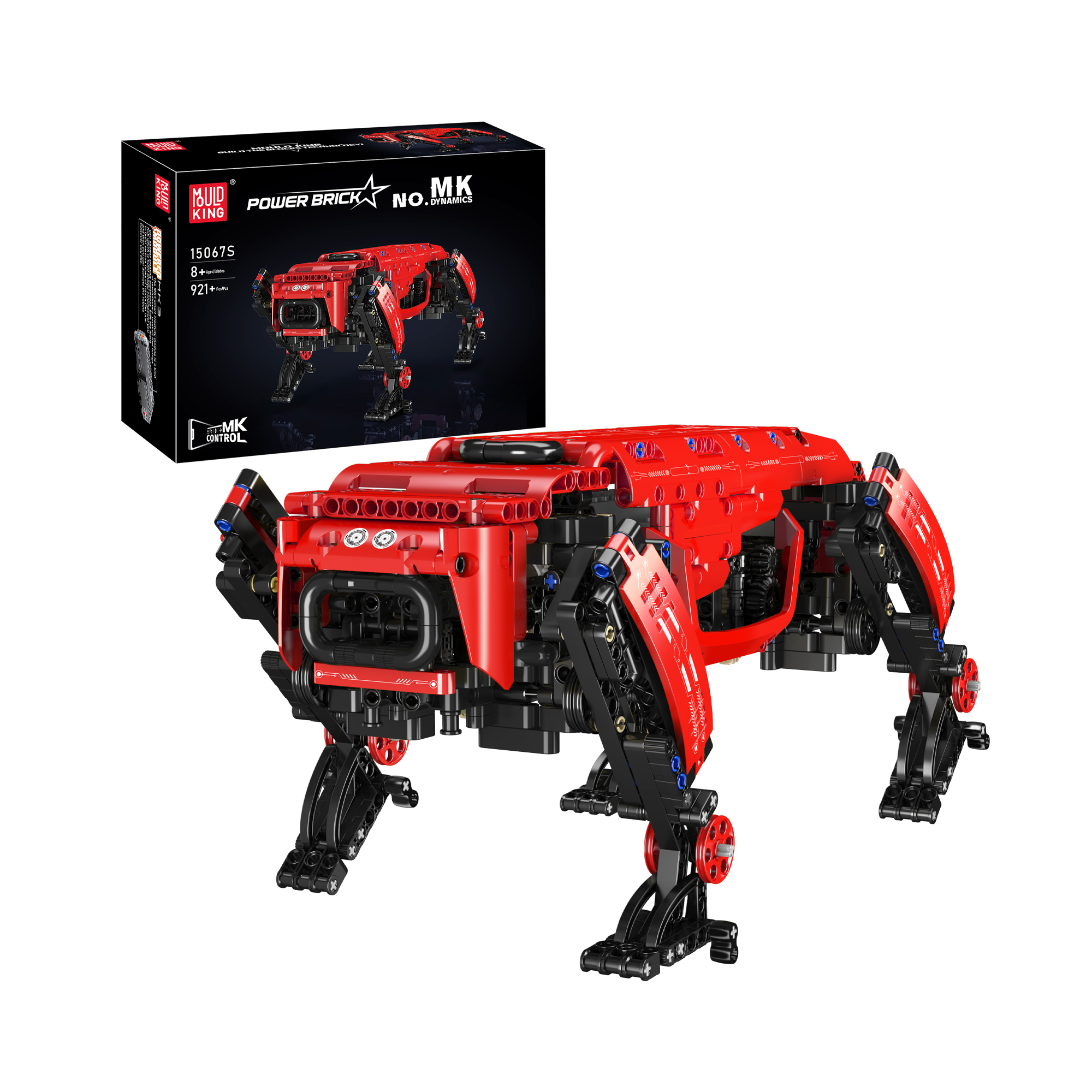15067S Boston Robot Dog Remote Controlled Building Set | 921 PCS - Main Image | TheBrickTube
