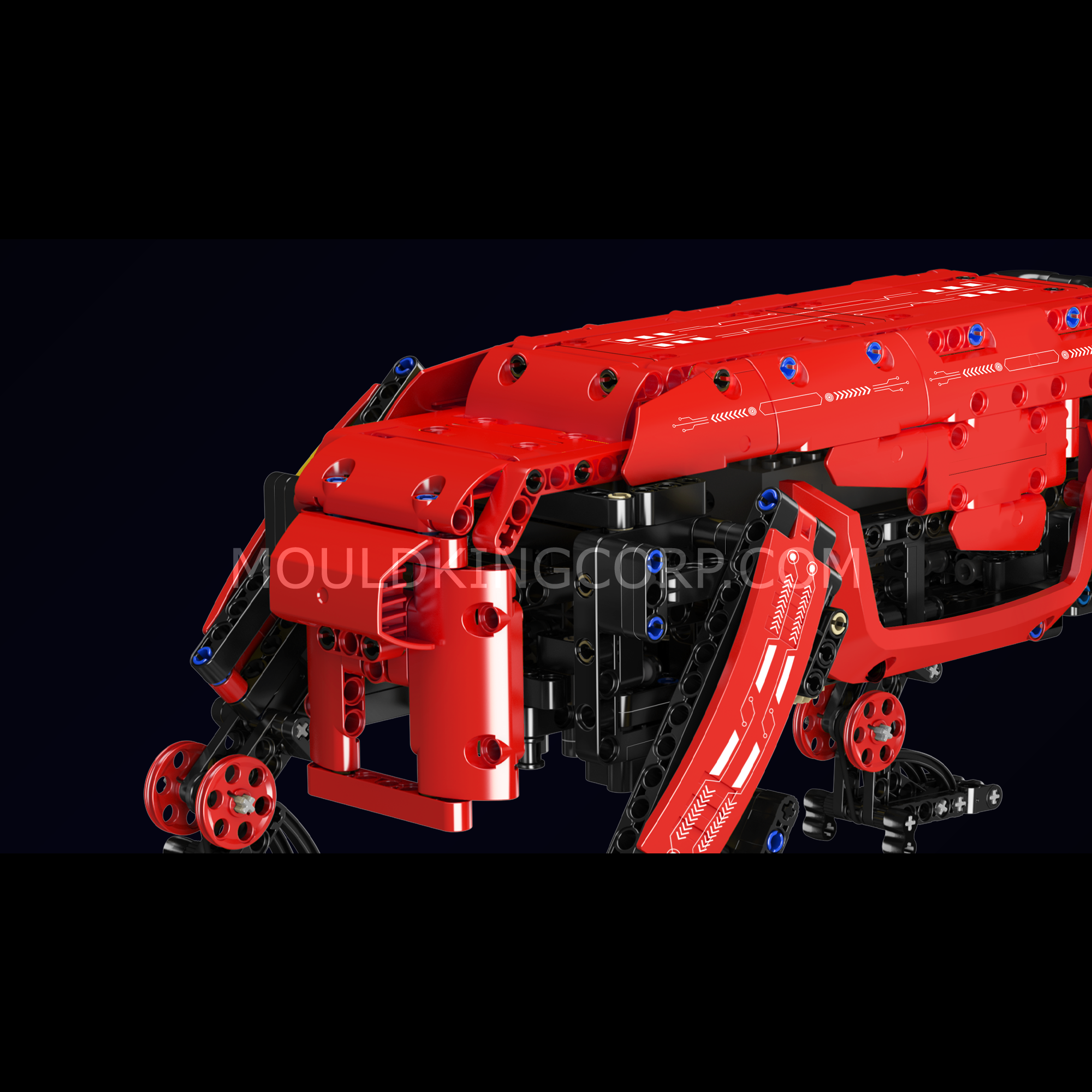 15067S Boston Robot Dog Remote Controlled Building Set | 921 PCS - Image 5 of 6 | TheBrickTube