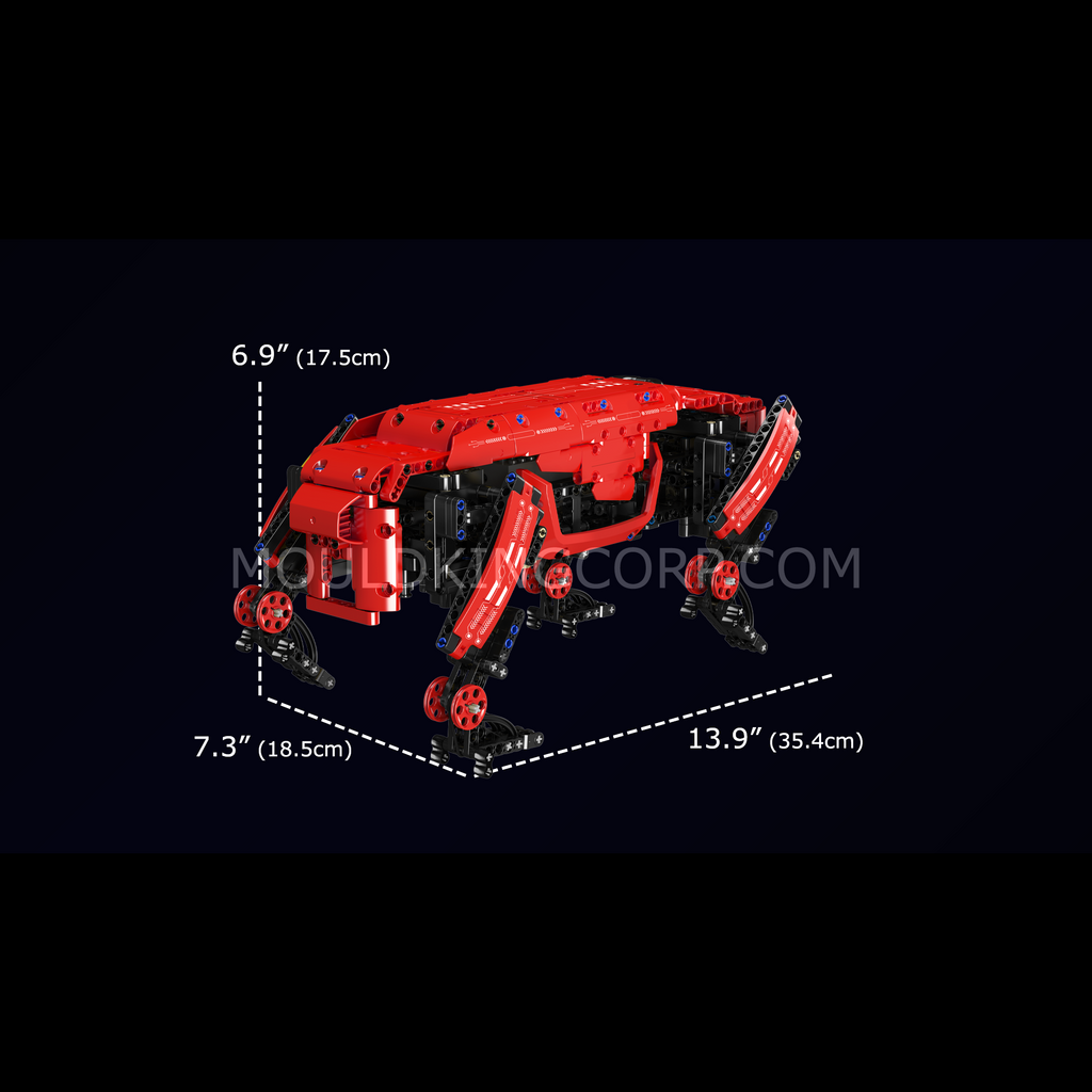 15067S Boston Robot Dog Remote Controlled Building Set | 921 PCS - Image 6 of 6 | TheBrickTube