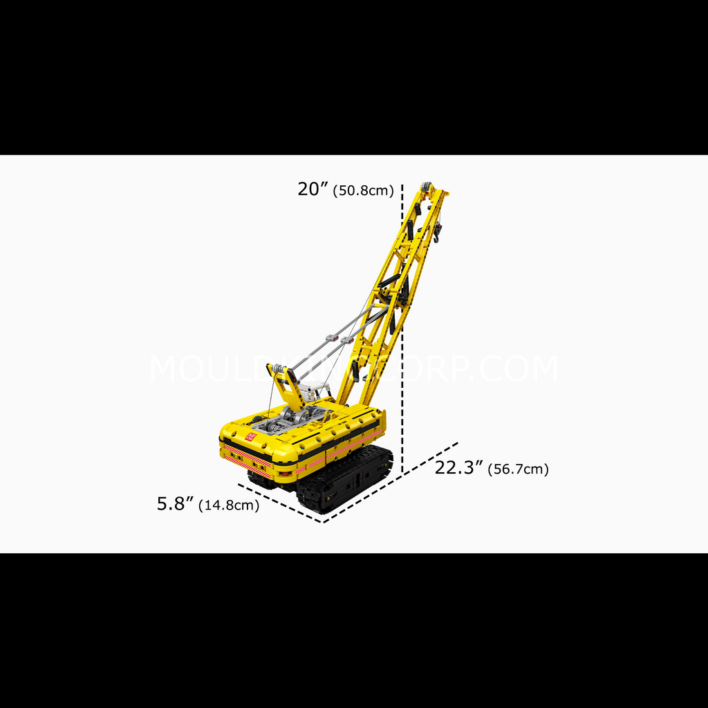 15069/15070 Crawler Crane Remote Controlled Building Set | 1,292 PCS - Image 6 of 12 | TheBrickTube