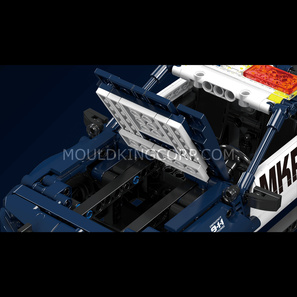 15073 Mustang Police Car Building Model Set | 786 Pcs | Building Blocks Set - Image 2 of 6 | TheBrickTube