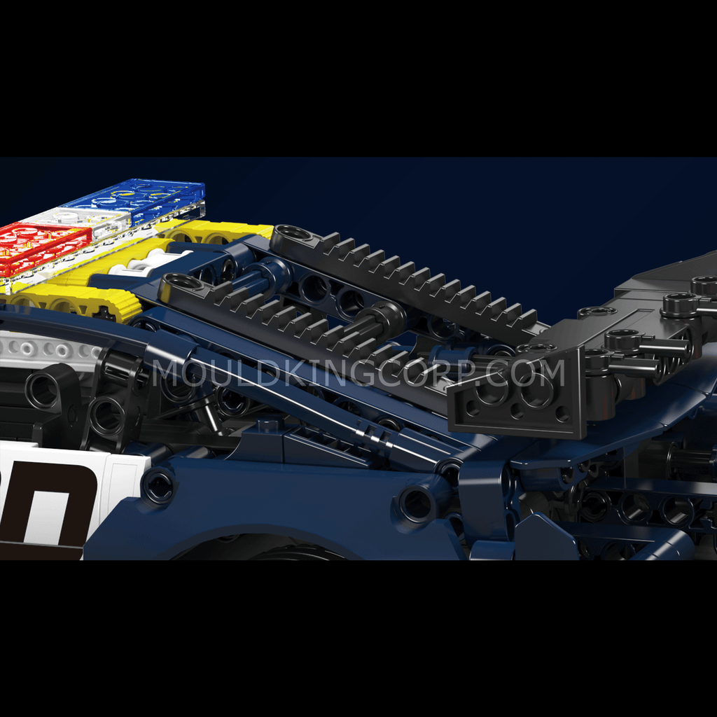 15073 Mustang Police Car Building Model Set | 786 Pcs | Building Blocks Set - Image 4 of 6 | TheBrickTube