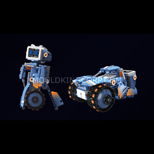 15078 5in1 Robot Carl Building Set | 903 PCS - Image 2 of 6 | TheBrickTube