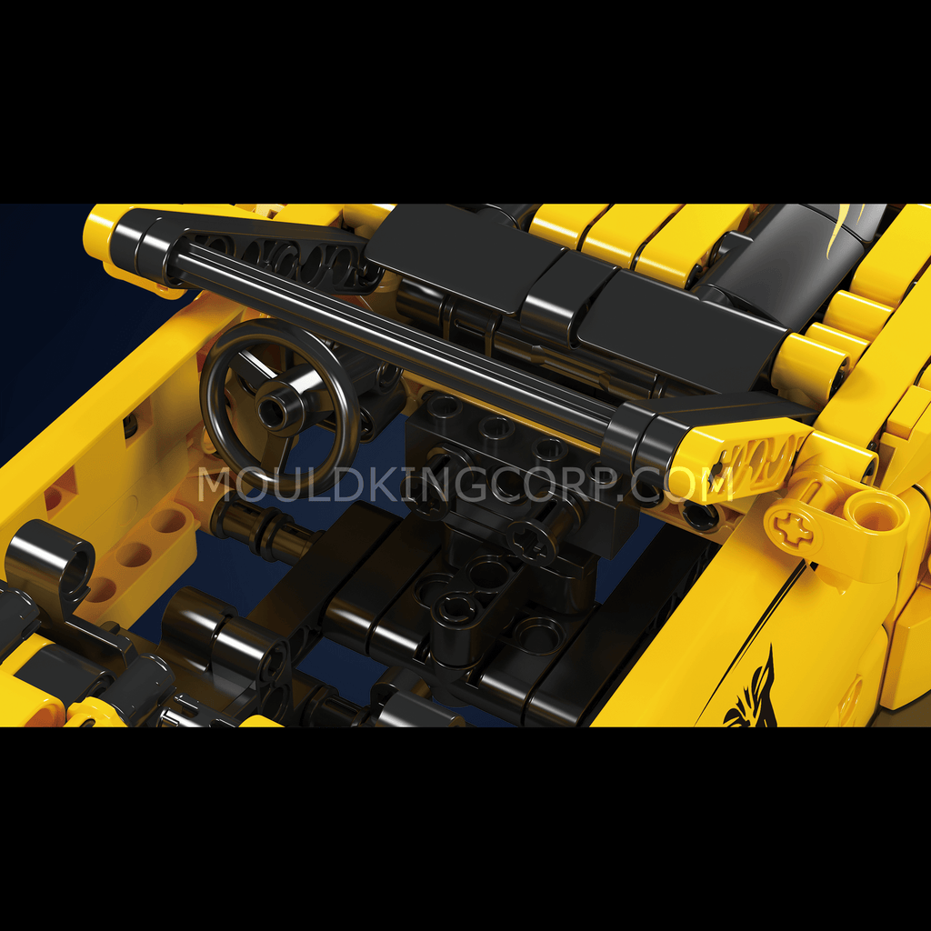 15081 Challenger American Muscle Car Model Building Set | 736 PCS - Image 2 of 6 | TheBrickTube