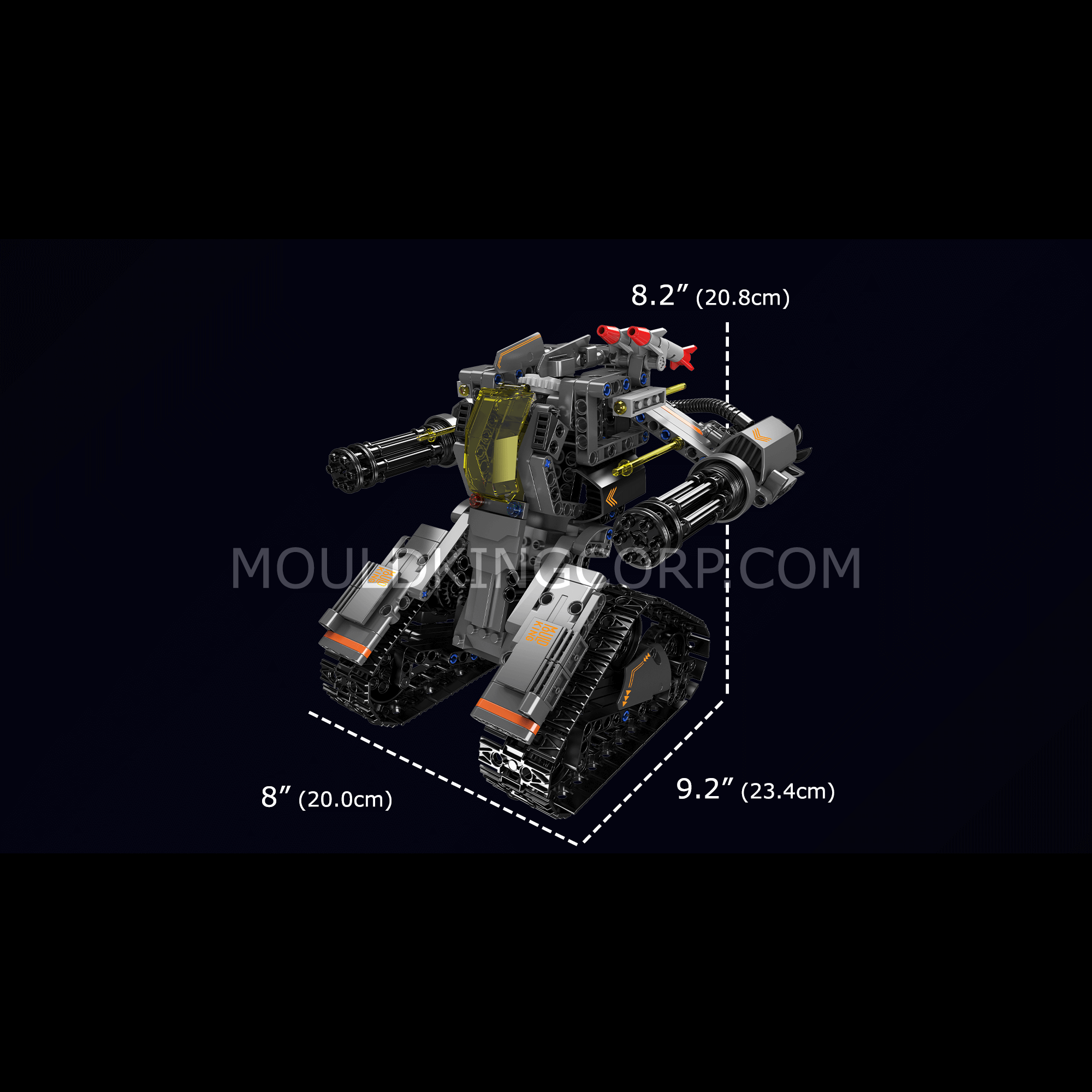 15083 3in1 Military Robots STEM Building Set | 588 Pcs - Image 6 of 6 | TheBrickTube