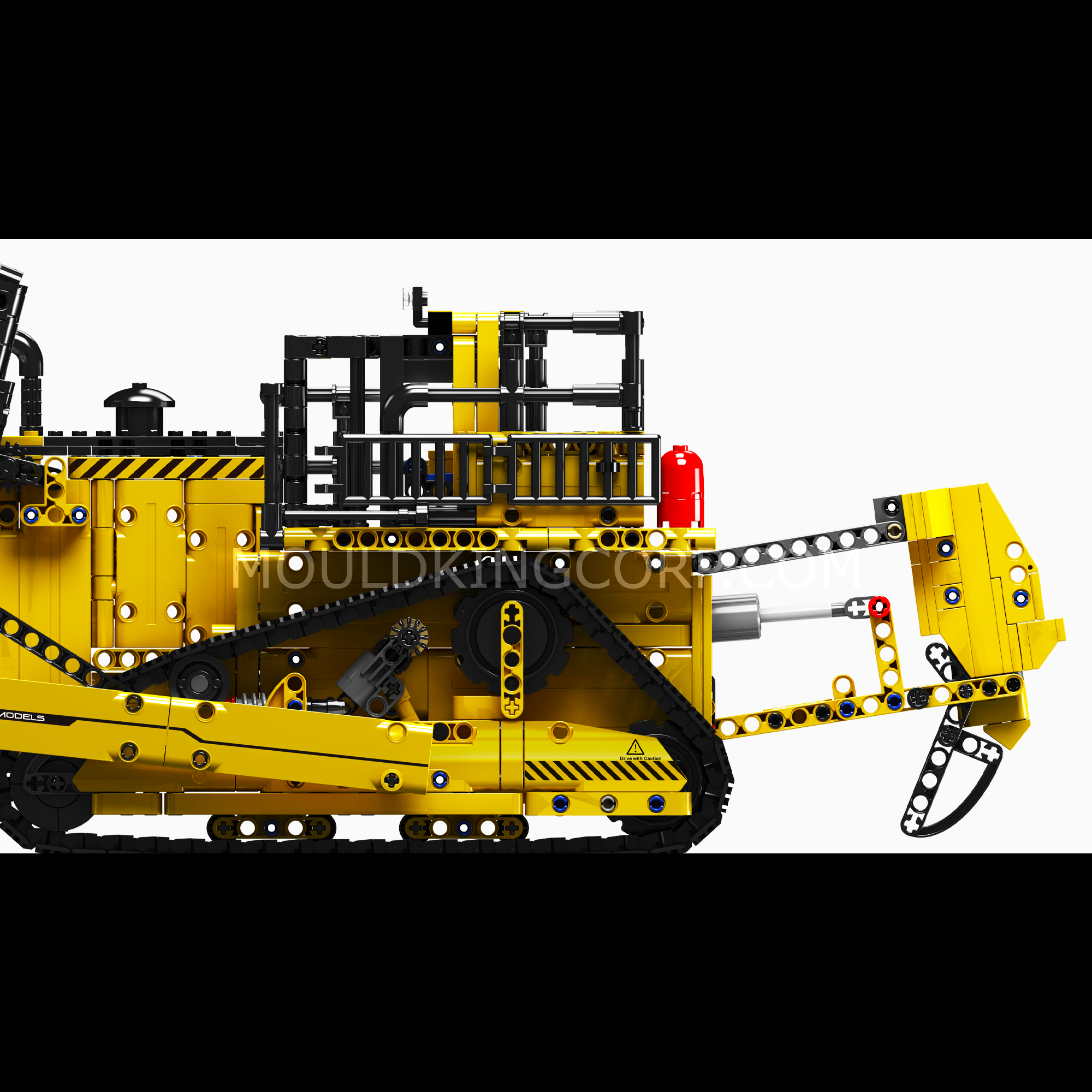 15084 D11 Bulldozer Remote Controlled Model Building Set | 1,508 PCS - Image 4 of 6 | TheBrickTube