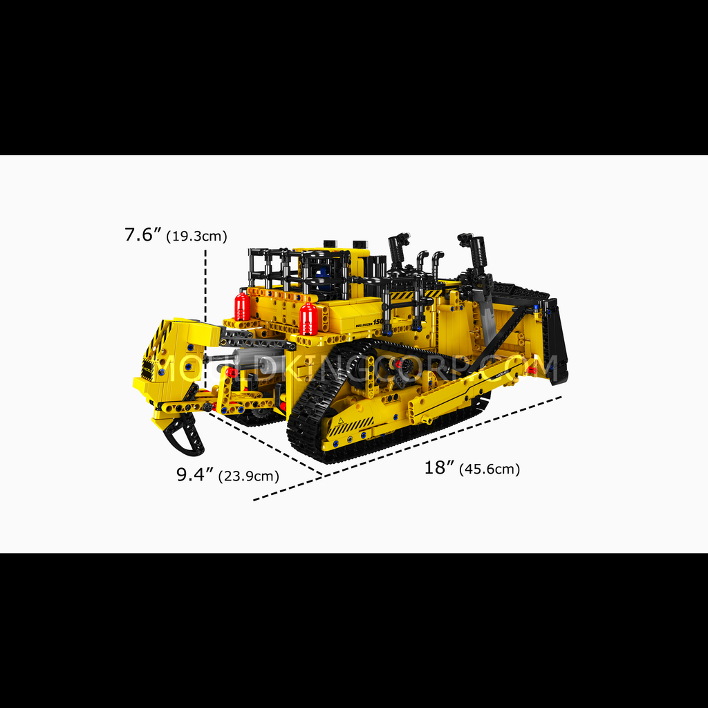 15084 D11 Bulldozer Remote Controlled Model Building Set | 1,508 PCS - Image 6 of 6 | TheBrickTube