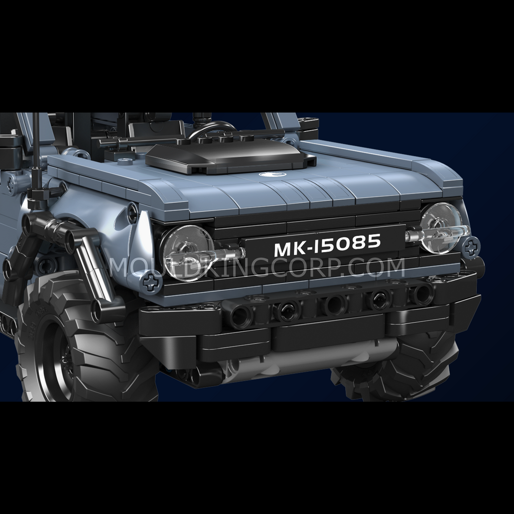 15085 Off-Road SUV Pull-Back Building Block Set | 828 Pcs - Image 4 of 6 | TheBrickTube