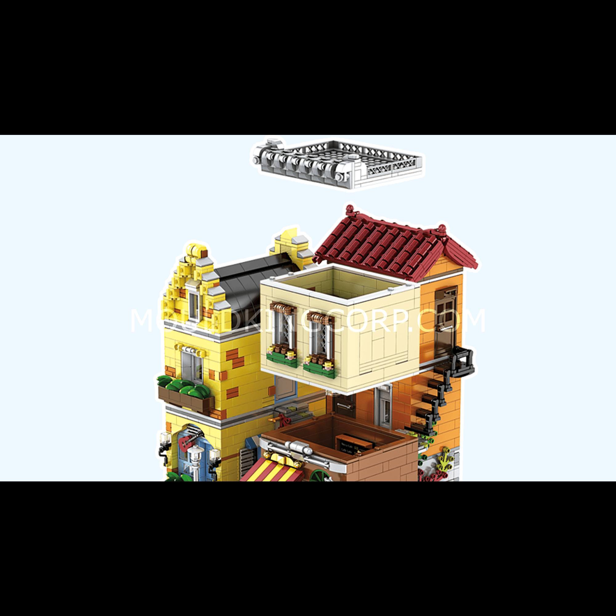 16008 Coffee House Building Set | 3,103 PCS - Image 2 of 6 | TheBrickTube