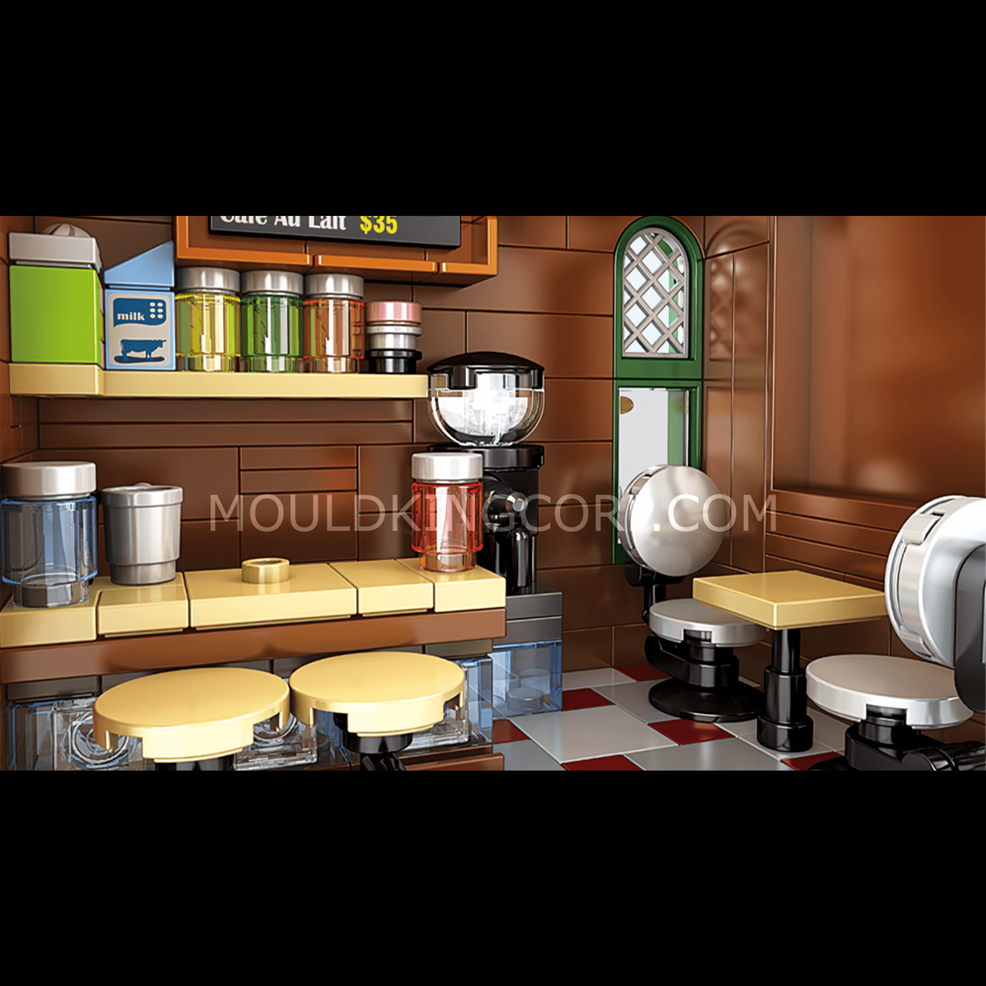 16008 Coffee House Building Set | 3,103 PCS - Image 3 of 6 | TheBrickTube